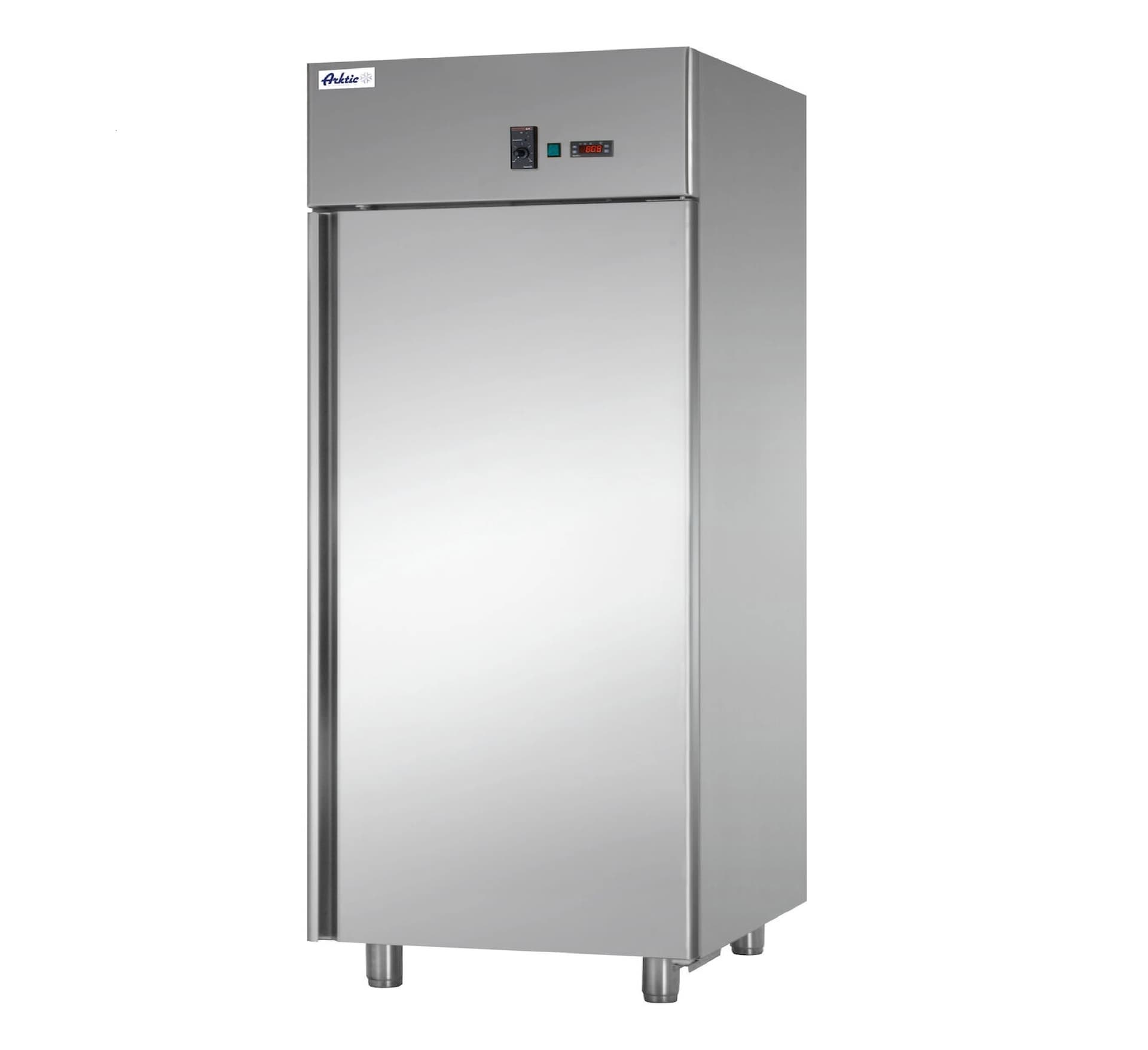 Холодильна кондитерська шафа однодверна 413л, 230В/380Вт, 710х800х(В)2100мм 237809 Hendi 18/10 Stainless steel - зображення 1