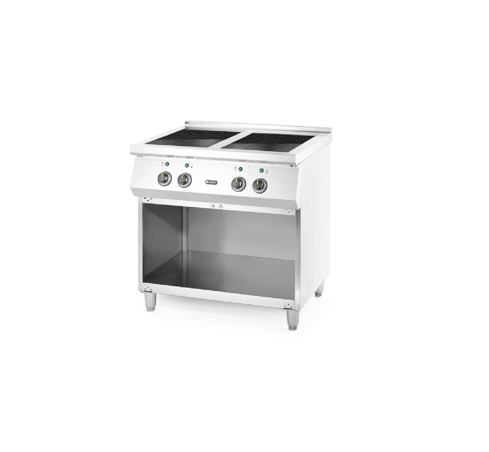 Індукційна плита на 4 конфорки, HENDI, 400В/17000Вт, 800х720х(В)854мм 237687 Hendi 18/8 Stainless steel - зображення 1