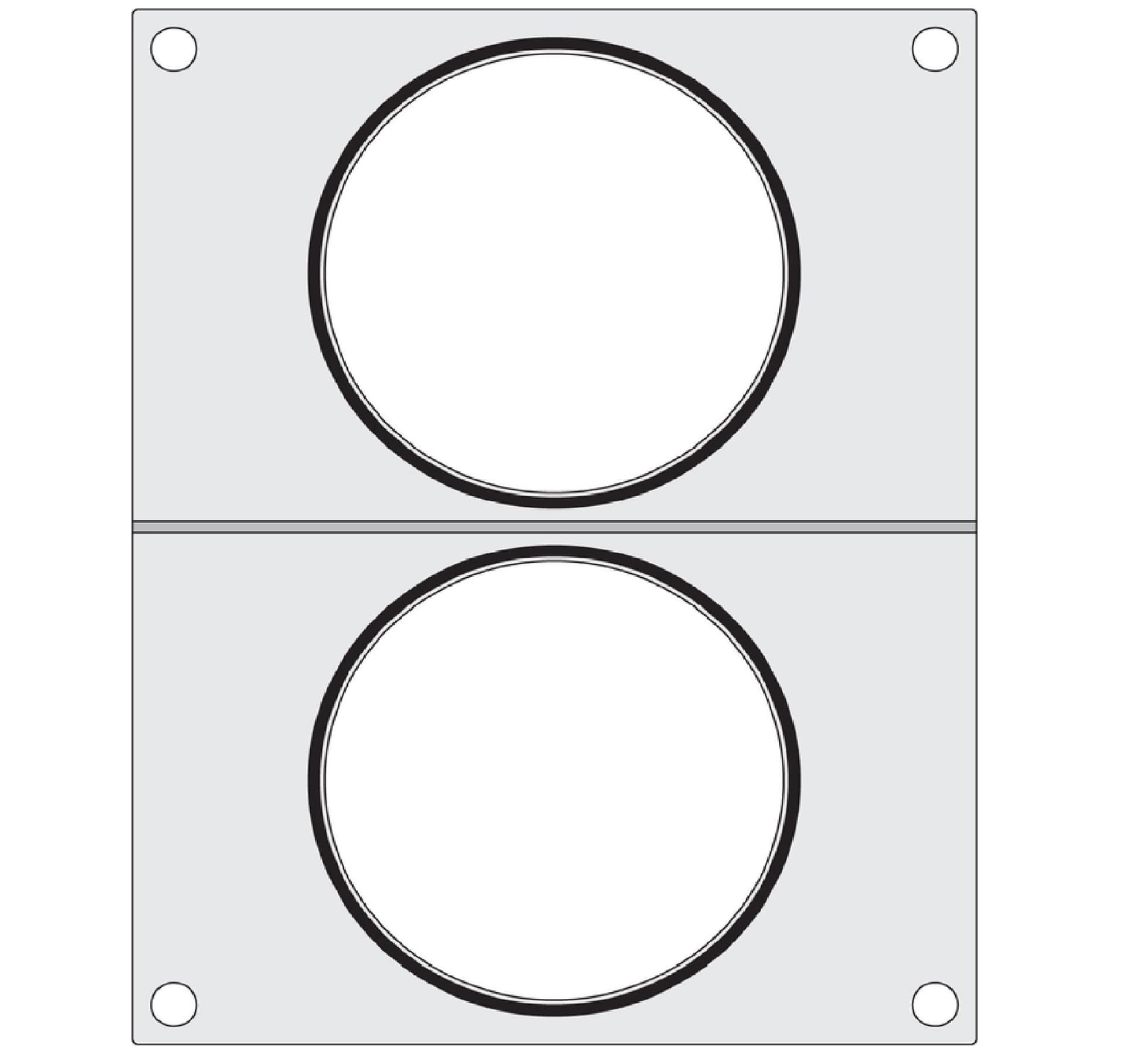 Матриця для запайщика лотків(трейсилера)Hendi 115 мм для лотка на суп 805633 Hendi - зображення 1