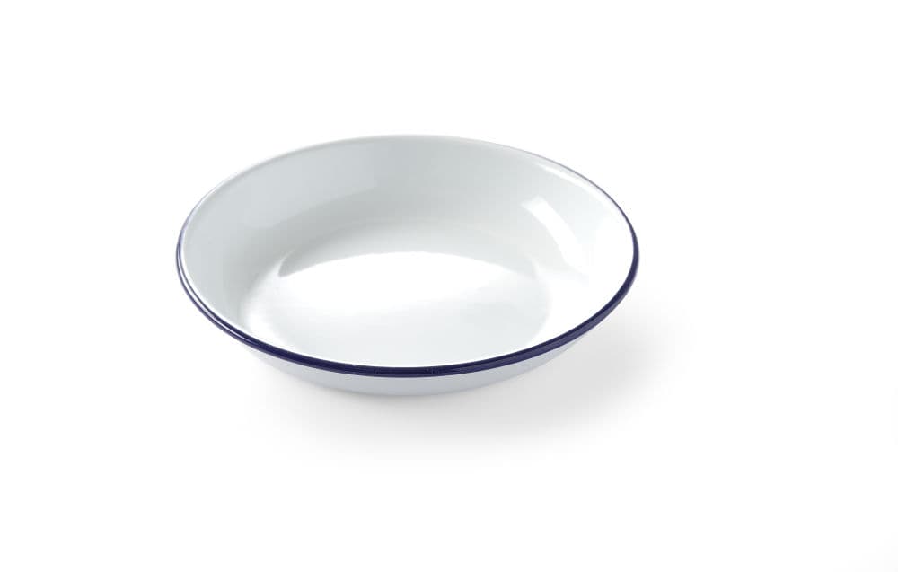 Тарілка глибока емальована, ø180 мм 621240 Hendi - зображення 1