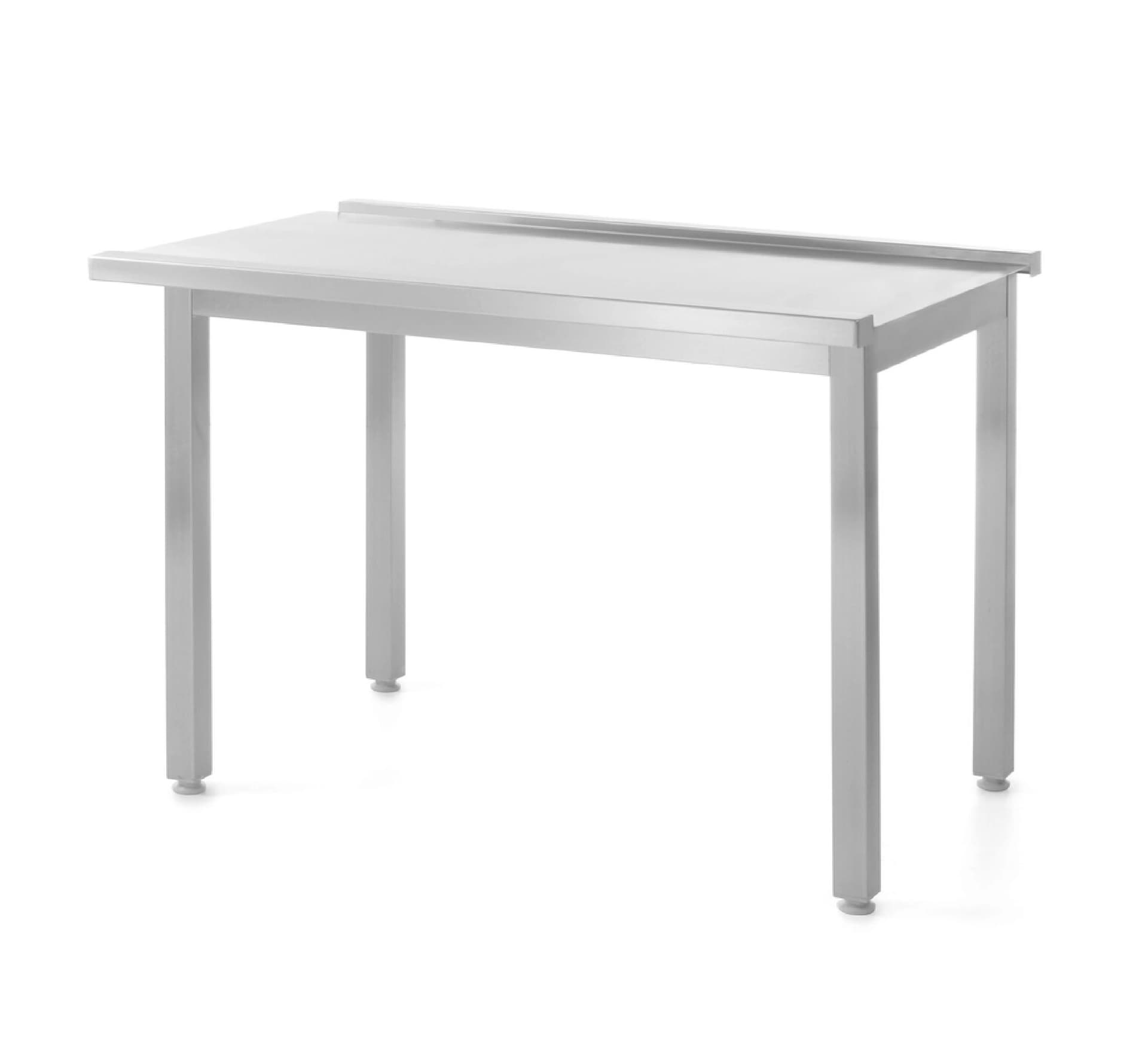 Розвантажувальний стіл для посудомийних машин, без бортика - кручений, HENDI, Kitchen Line, 1100x600x(H)850mm 237656 Hendi Stainless steel - зображення 1