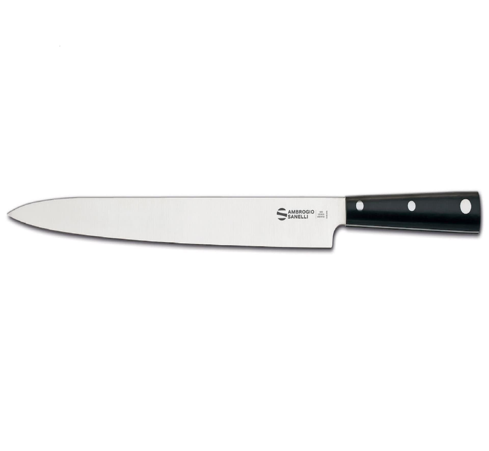 Ніж Yanagi Sashimi Knife, Ambrogio Sanelli, (L)430mm H341.030 Hendi Stainless steel;X50CrMoV15 Stainless steel;POM (Polyoxymethylene) - зображення 1
