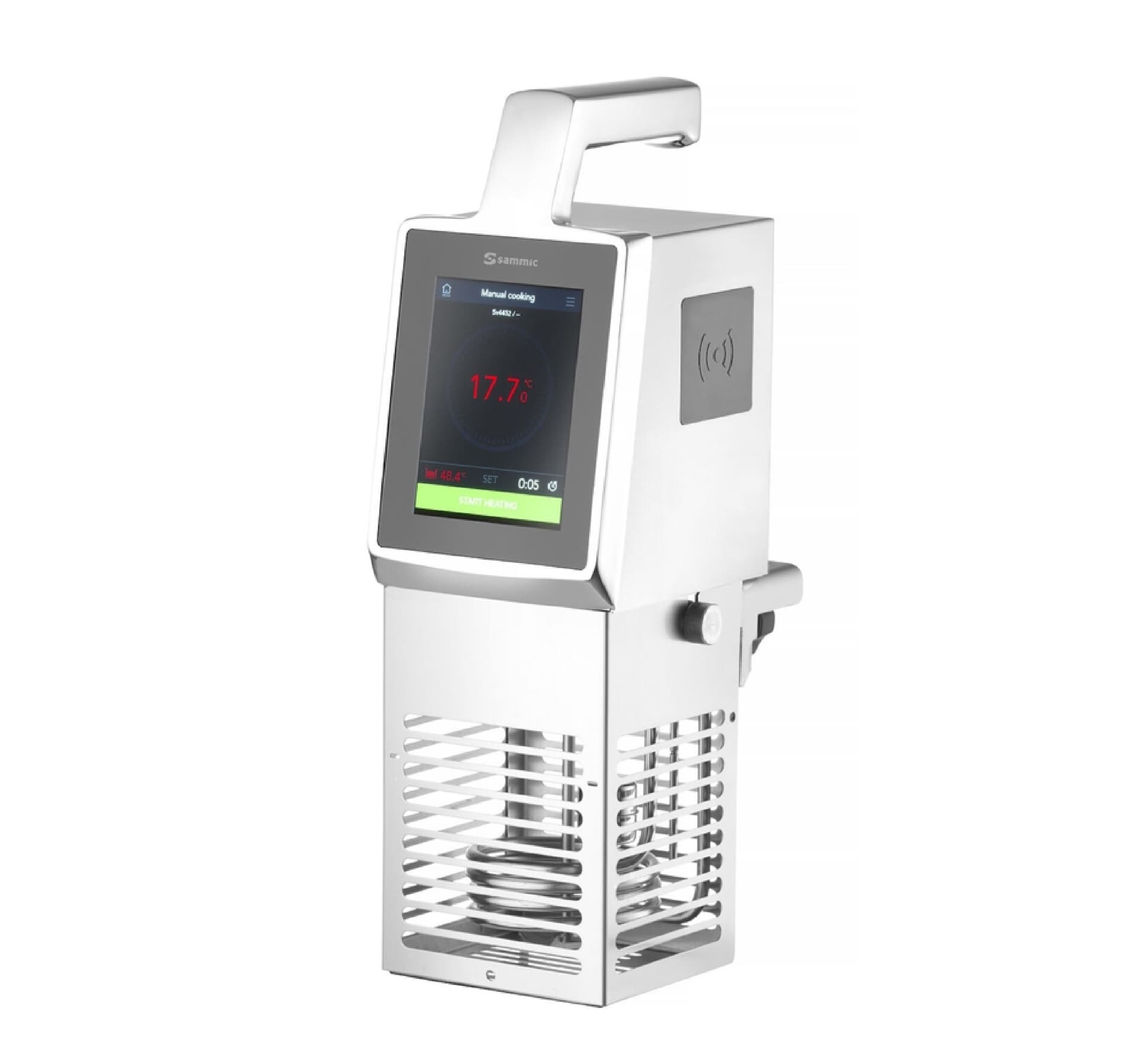 Занурювальний циркуляційний насос SmartVide X для приготування су-від, Sammic, срібний, 230 В/2000 Вт, 125x148x(H)385 мм 1180160 Hendi Stainless steel - зображення 1