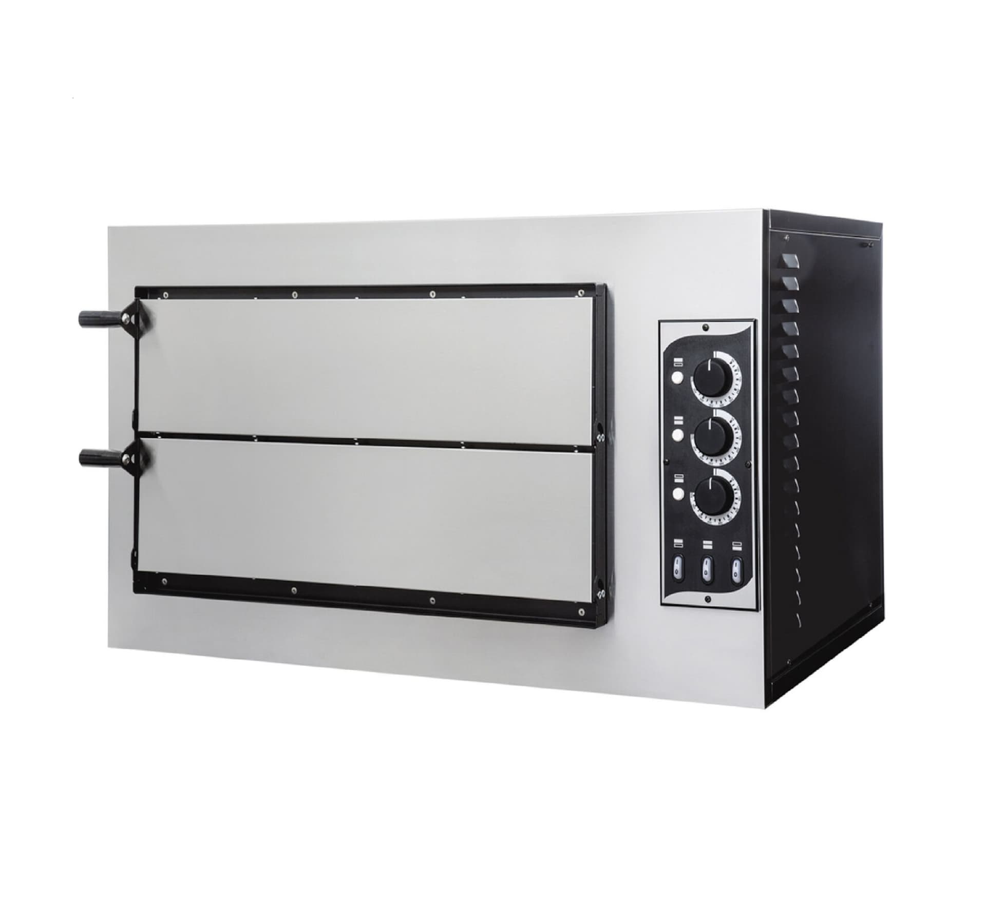 Піч для піци basic 2/50 vetro, Prismafood, 400V/6000W, 915x621x(H)527mm 1F010036 Hendi Stal nierdzewna - зображення 1