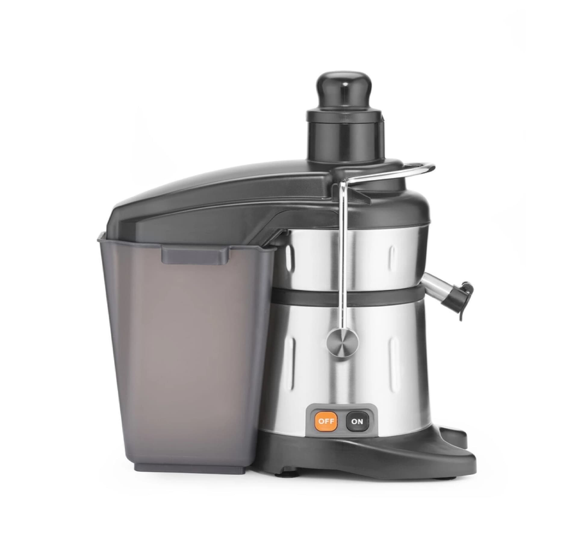 Соковитискач, HENDI, 220-240V/700W, 246x480x(H)531mm 221105 Hendi ABS (Acrylonitril-butadieen-styrene);PP (Polypropylene);Stainless steel - зображення 1