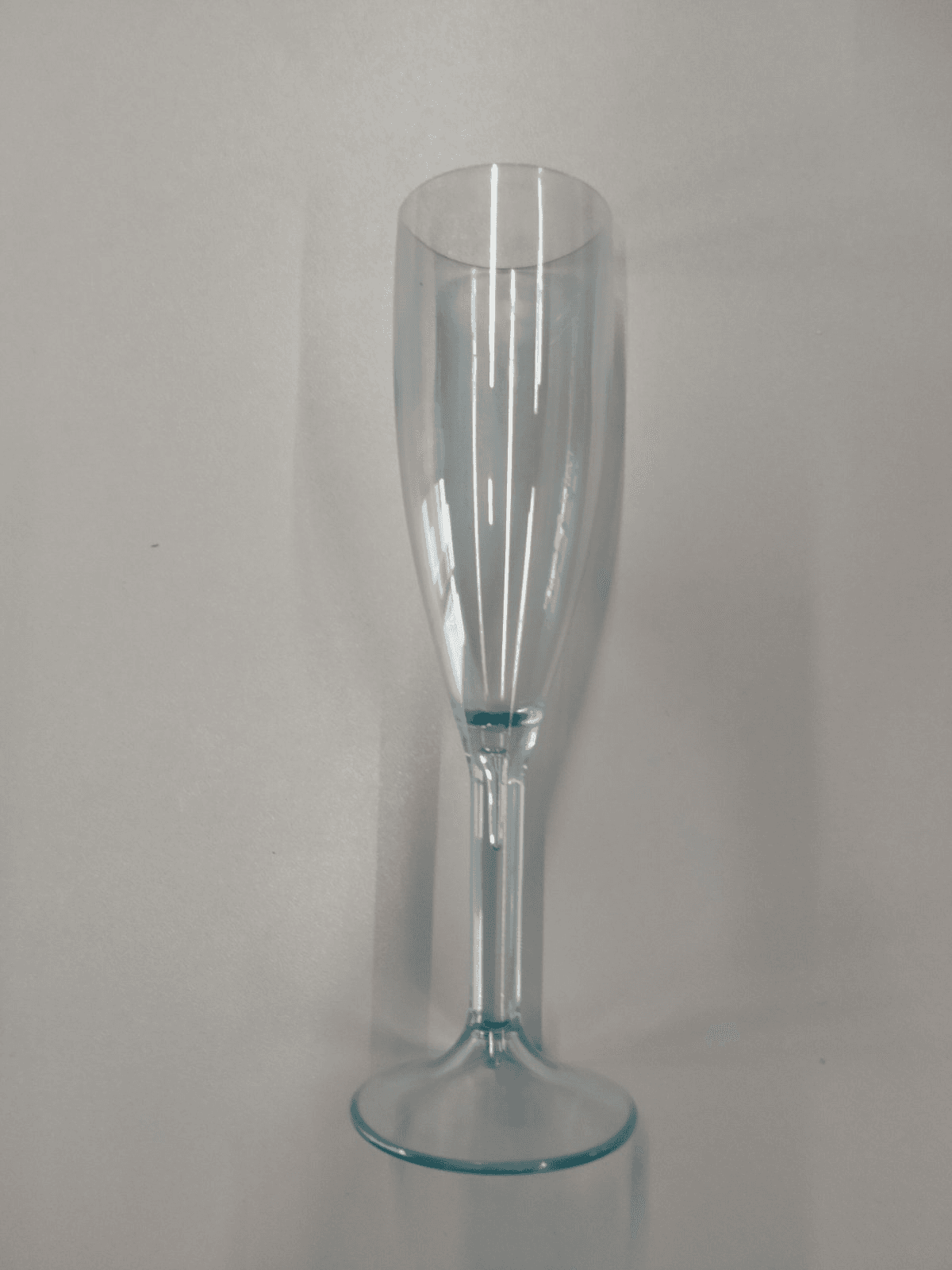 Бокал для шампанського (прозоро-бірюзовий), 180мл GC--00301-01 Gastro Plast PC Прозорий - зображення 1