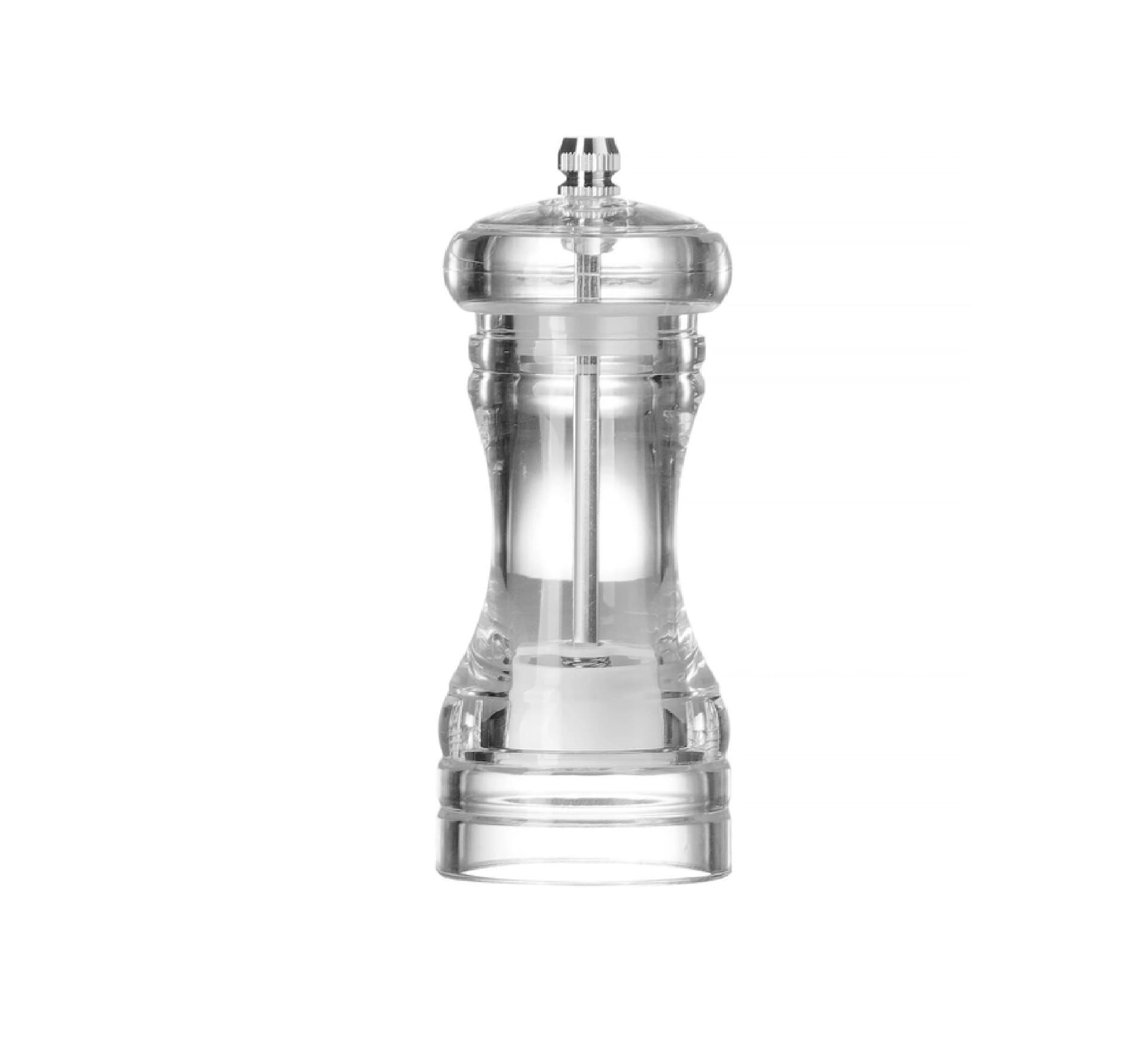 Акриловий млин для солі, HENDI, прозорий, ø50x(H)140 мм 469651 Hendi - зображення 1