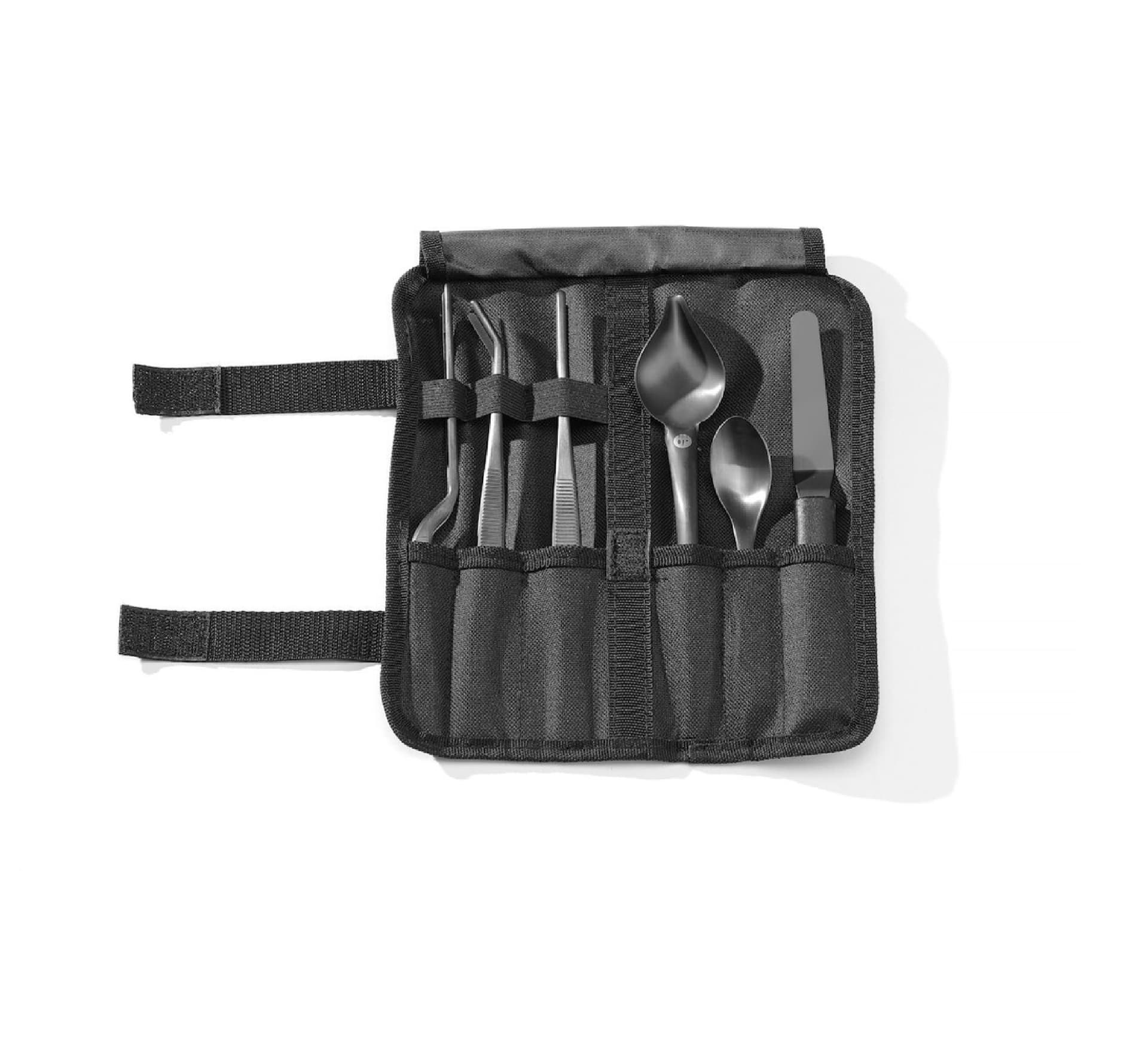 НАБІР ДЛЯ ШЕФ-КУХАРЯ, 6 ШТ., ЧОРНИЙ 400074 Hendi Stainless steel;PP (Polypropylene);Polyester 100% - зображення 1