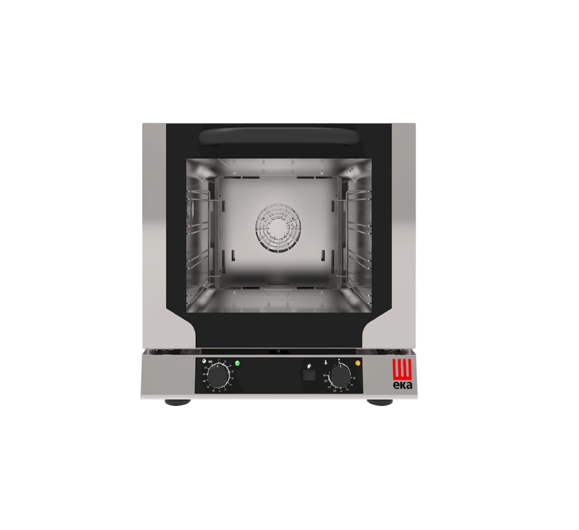 Конвектомат 4x 429x345 мм, електричний, з електромеханічним управлінням, 220-240В/3100Вт, 590x709x(В)589мм EKF423NU Hendi 18/0 Stainless steel - зображення 1