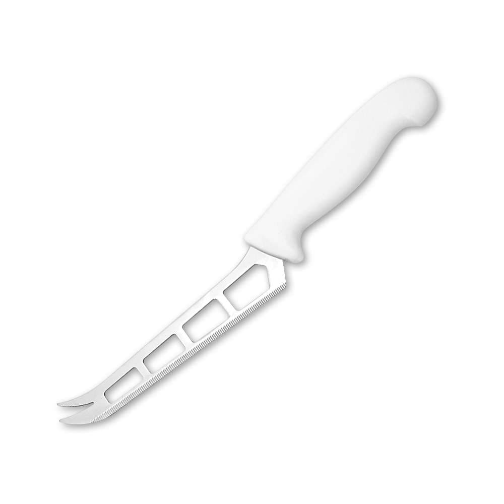 Ніж для сиру з отворами, PROFI GKK, 13 см, білий PRG82010-06 Pirge Білий - зображення 1