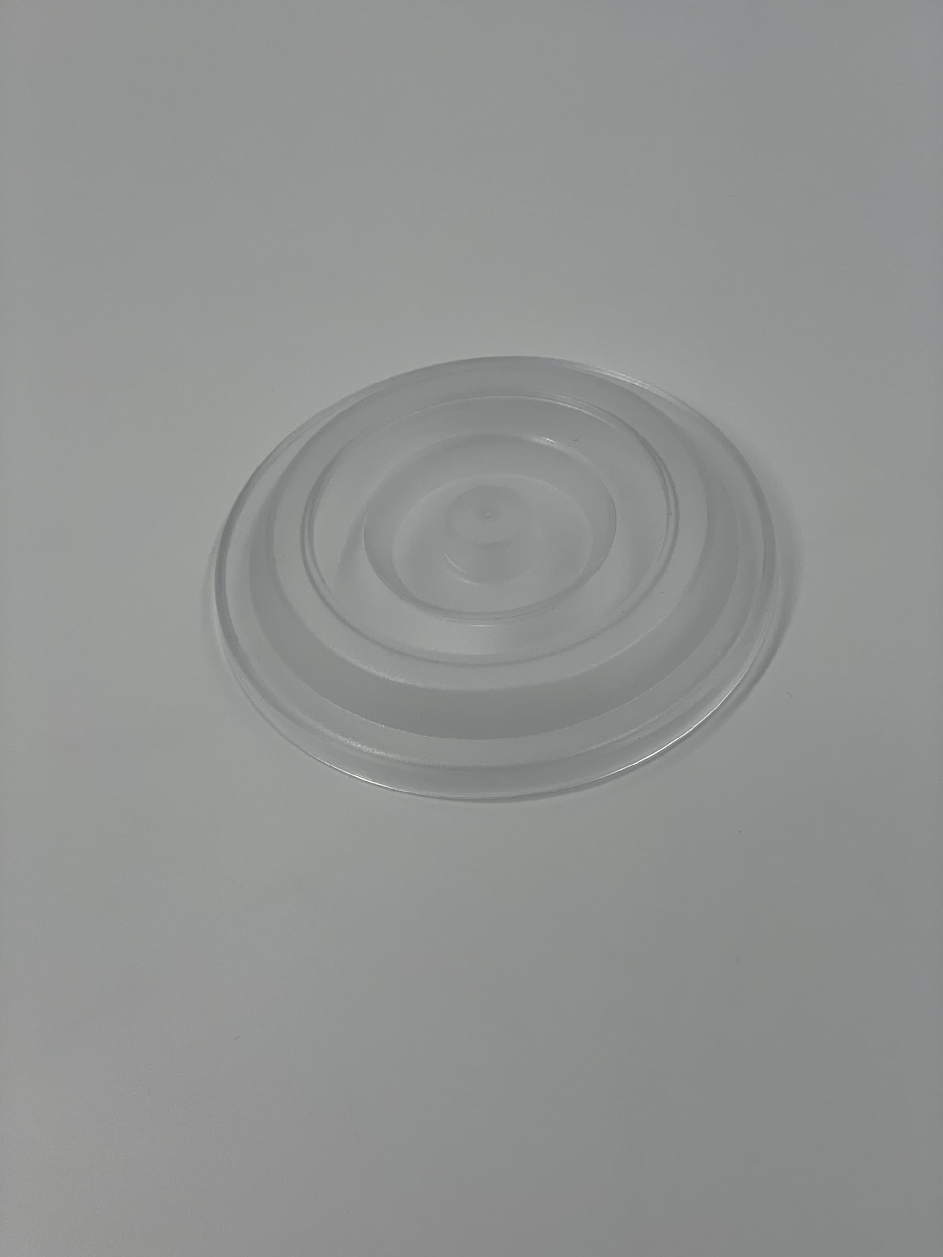 Кришка на тарілку для супу, прозора, підходить для GP--00J12W GPL--00J12tr Gastro Plast PC Прозорий - зображення 1