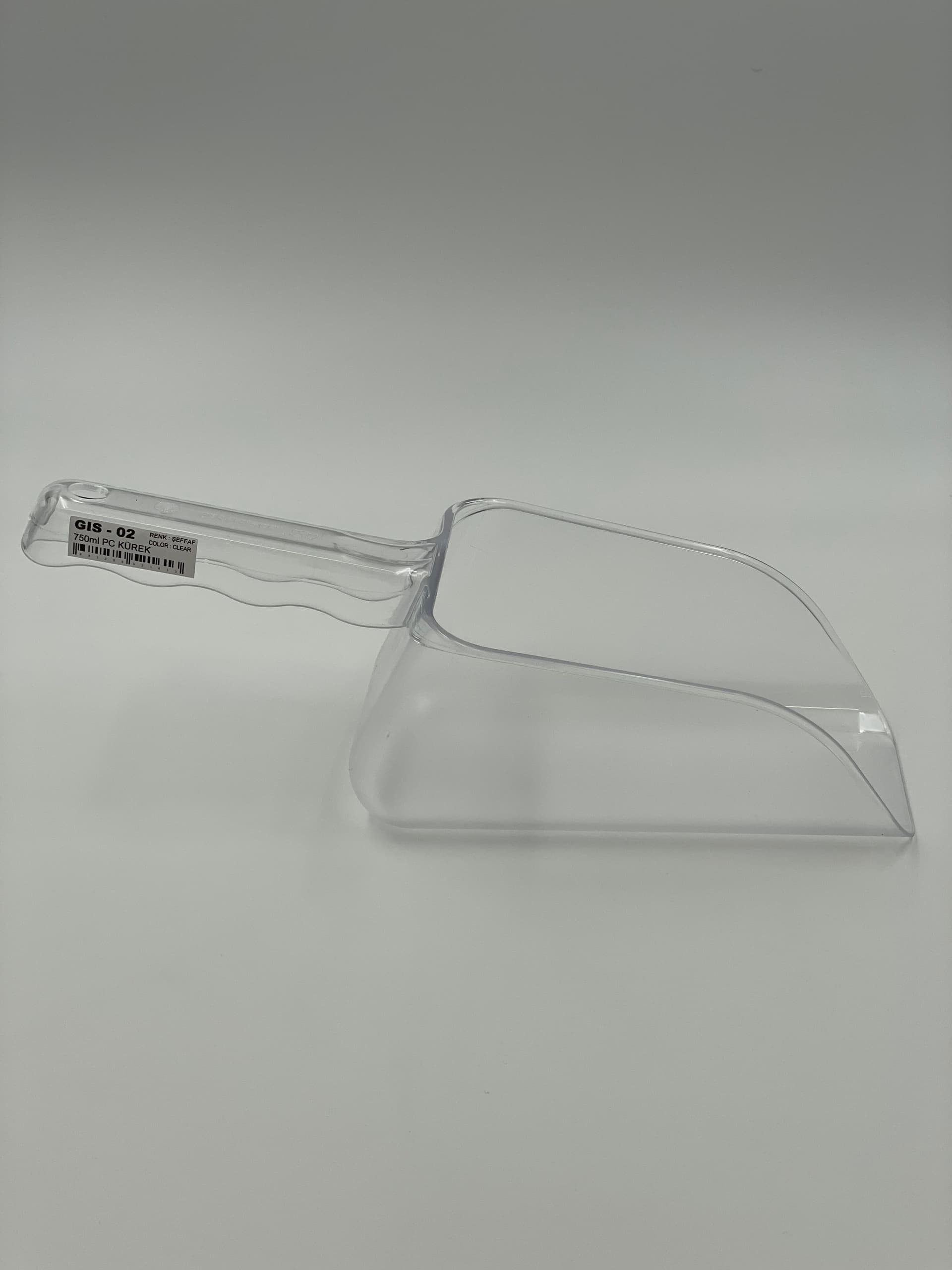 Совок полікарбонат 750 мл, прозорий GIS--0002tr Gastro Plast PC Прозорий - зображення 1