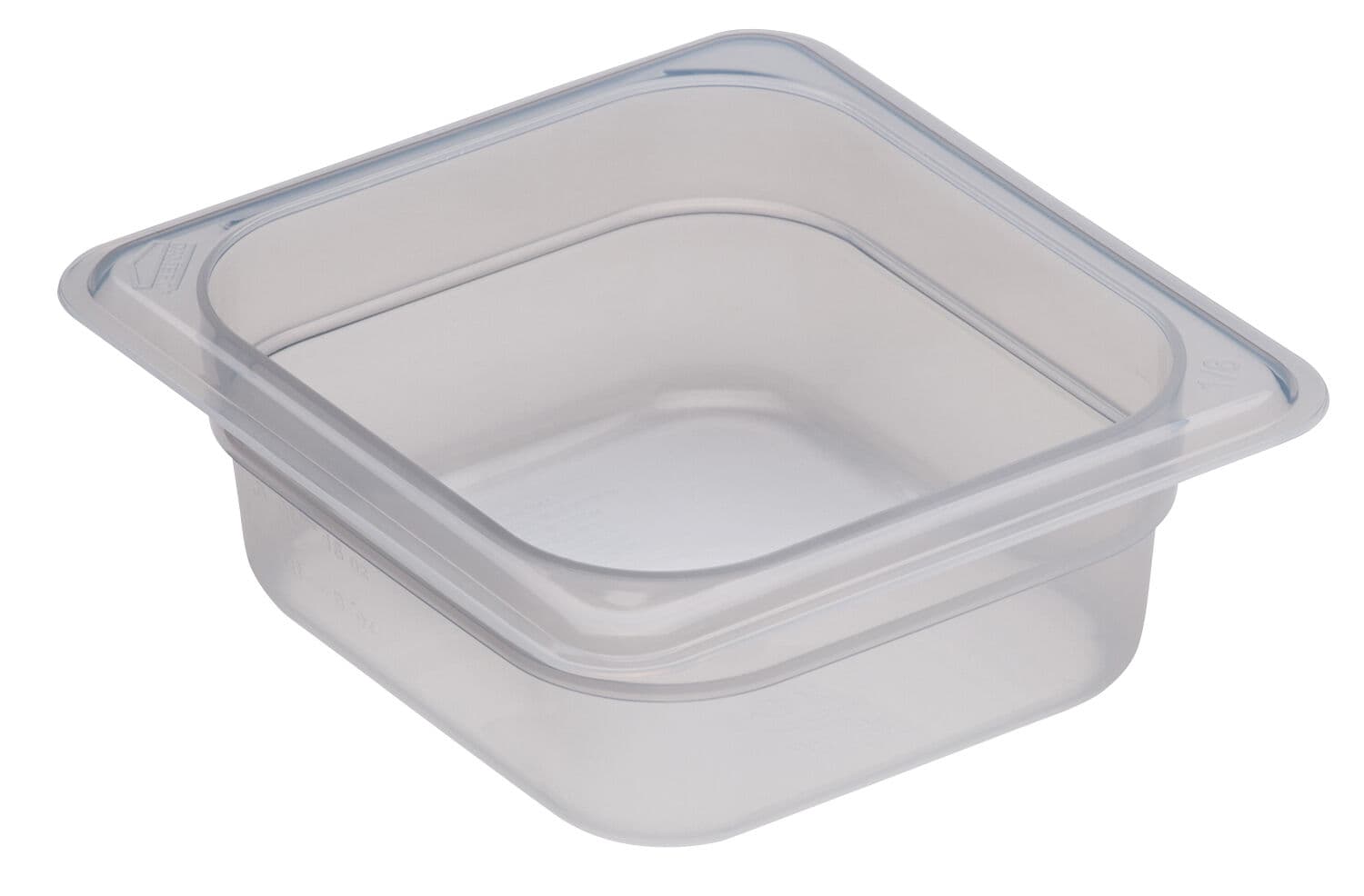 Контейнер GN 1/6 прозорий поліпропілен., Cambro, GN 1/6, 1L, Transparent, 162x176x(H)65mm 62PP190