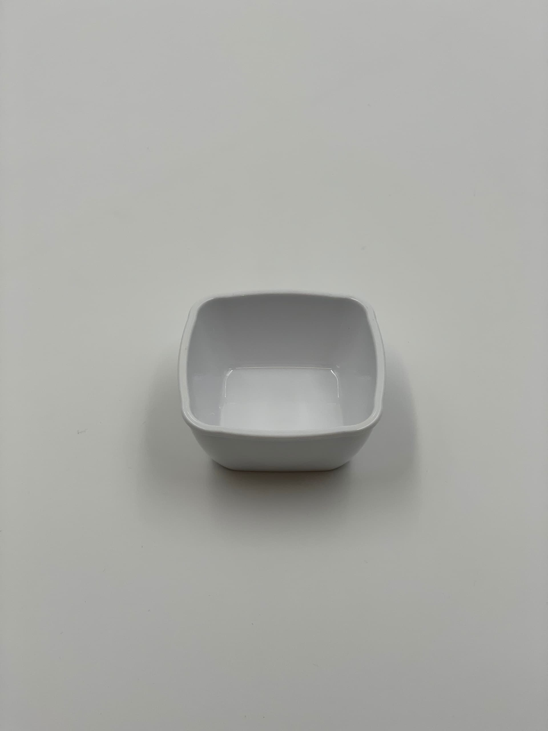 Рамекін для соусу- джему квадратний 100 мл, 7х7см, білий GS--0002W Gastro Plast PC Білий - зображення 1