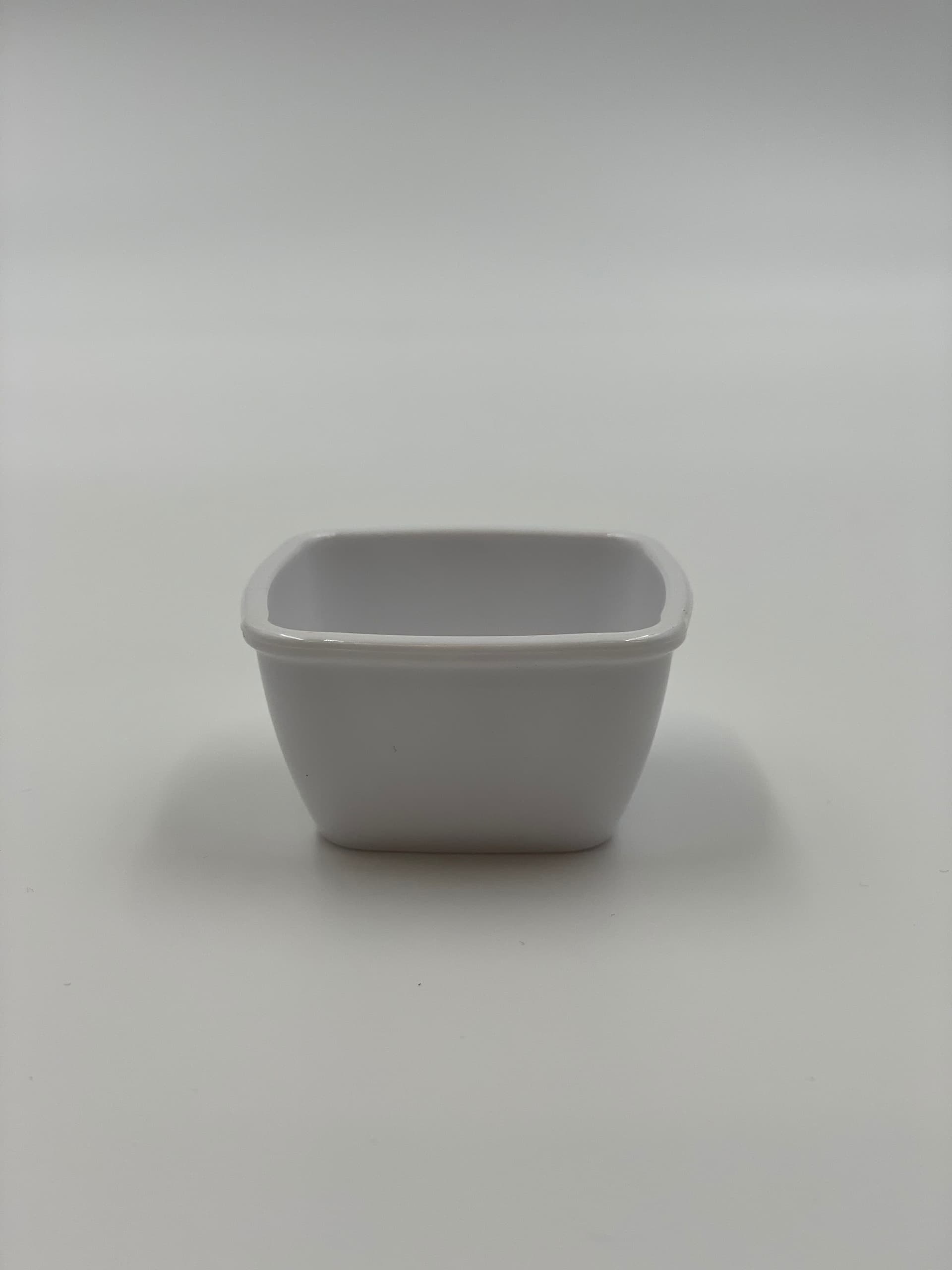 Рамекін для соусу-джему квадратний 50мл., 5х5см, білий GS--0003W Gastro Plast PC Білий - зображення 1