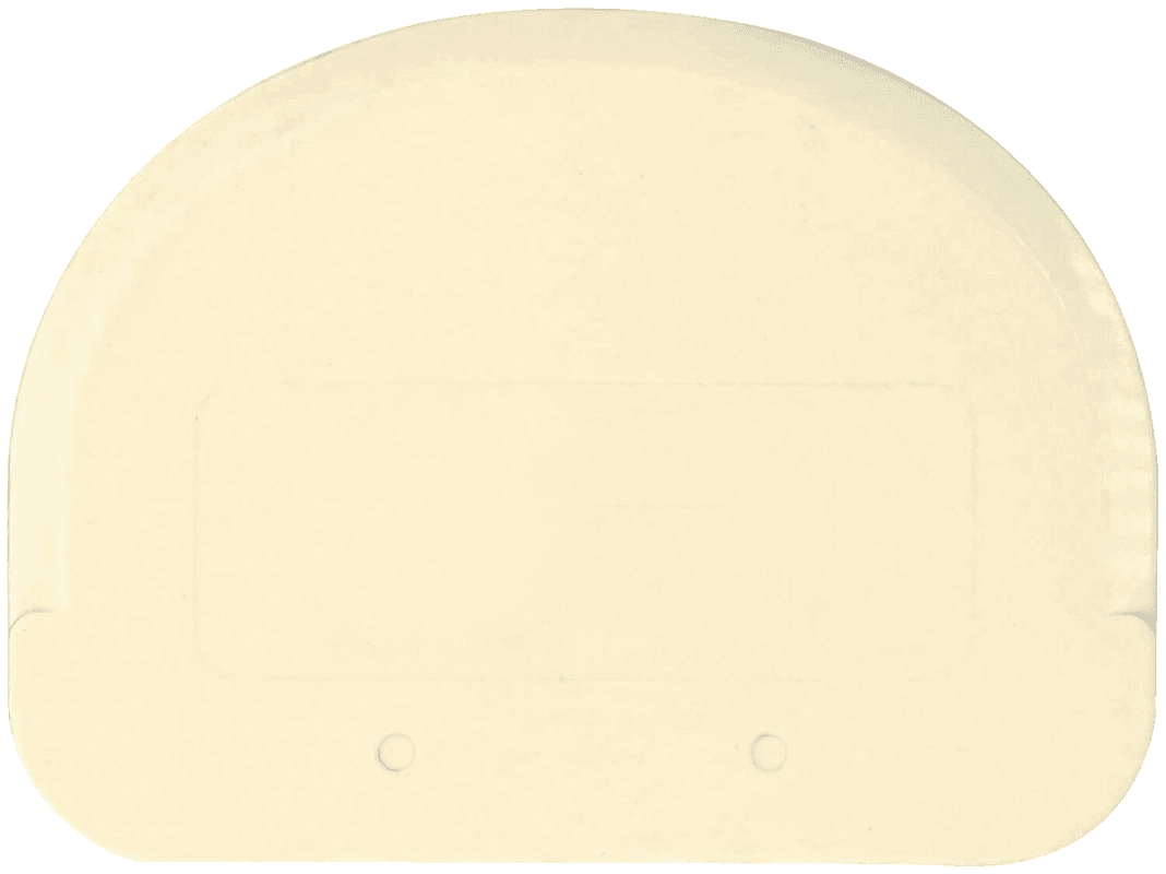 Скребок для тіста - напівкруглий 120x88мм 554258 Hendi PP (Polypropylene) - зображення 1