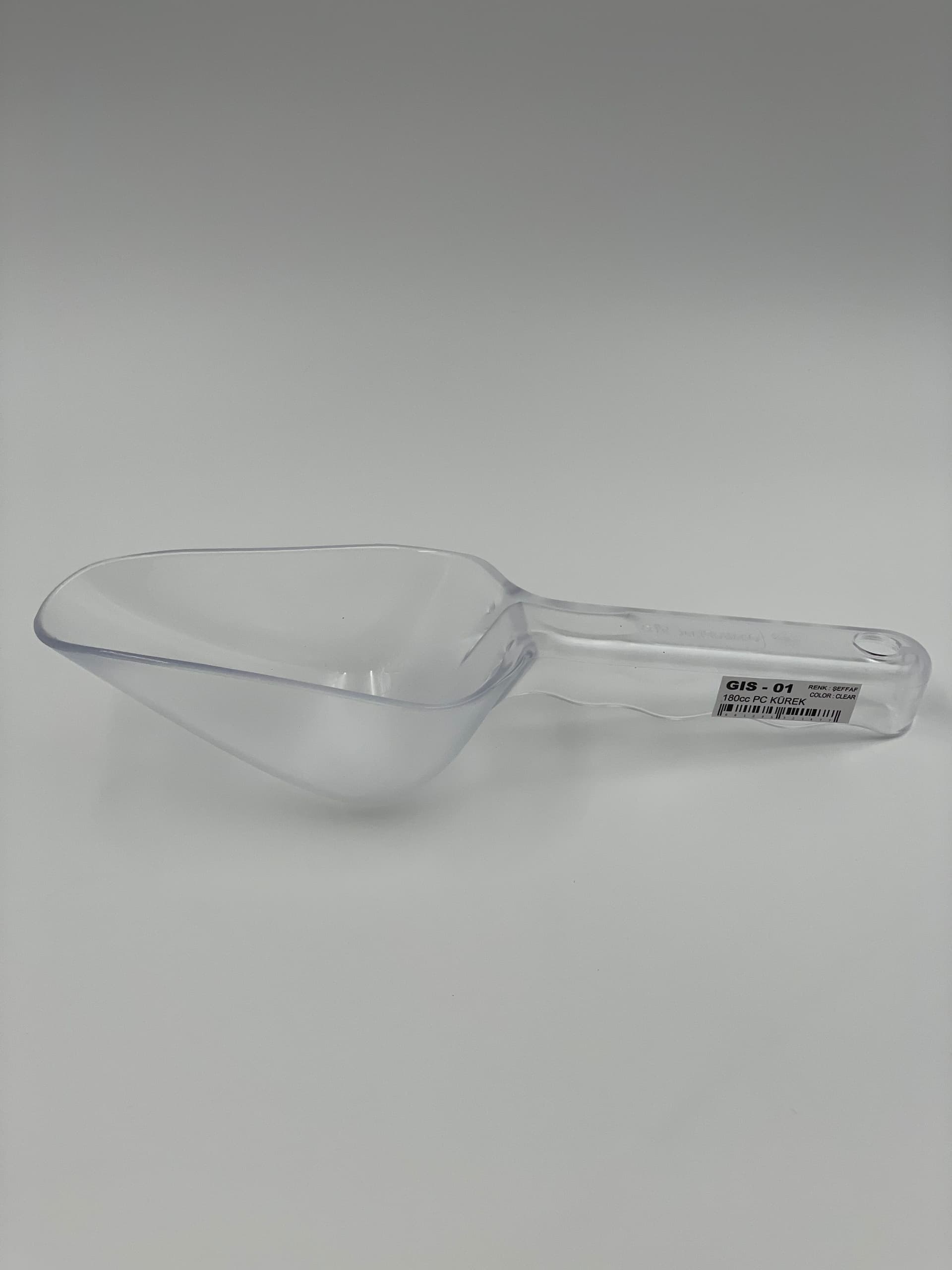 Совок 180мл, прозорий GIS--0001tr Gastro Plast PC Прозорий - зображення 1