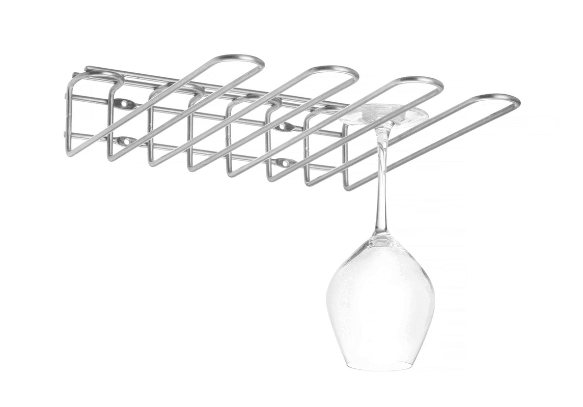Підвісний тримач для бокалів, Bar up, 350x293x(H)50мм 596500 Hendi Stainless steel - зображення 1
