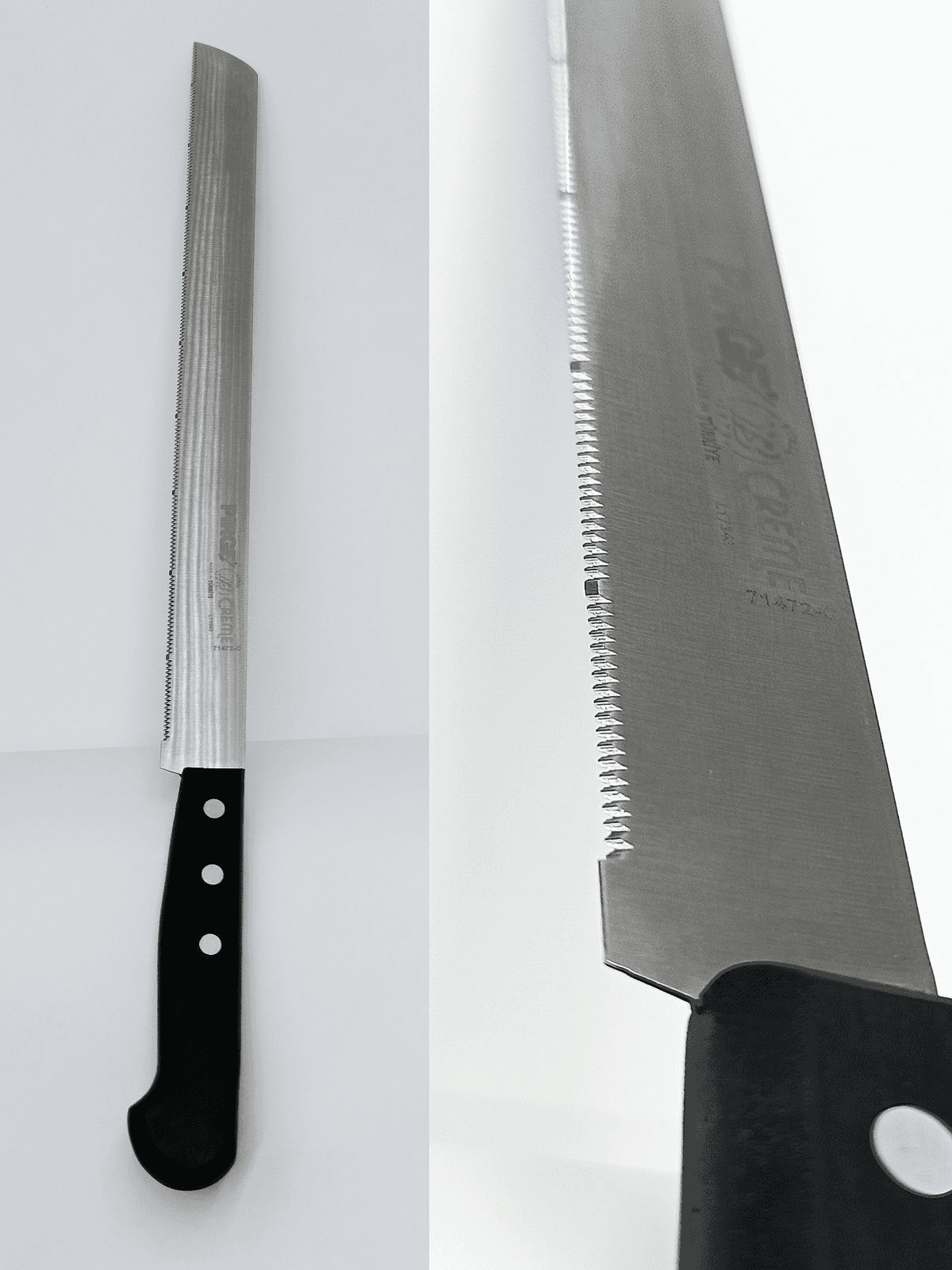 Ніж для торта (тип С), CREME, 30 см, чорний PRG71472-C-01 Pirge Чорний - зображення 1