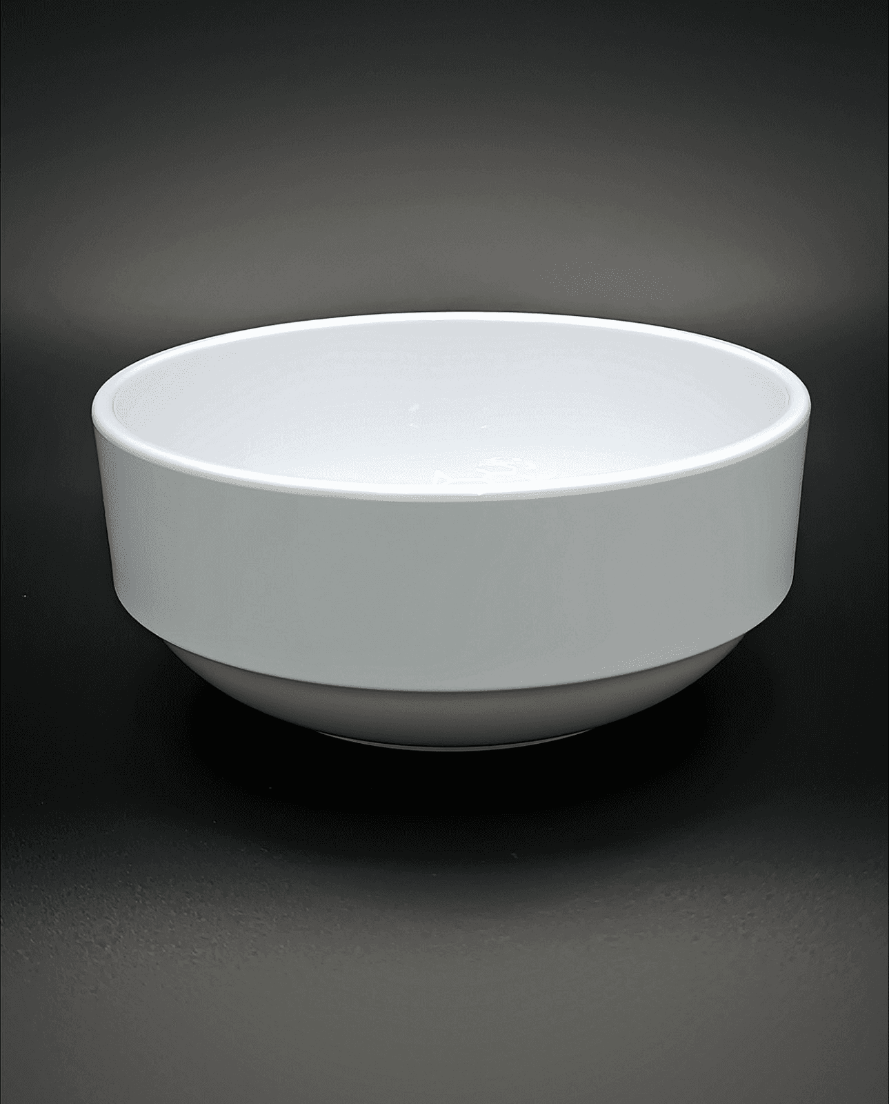 Тарілка для супу Ø 12 см, 380мл, біла GP--00J12W Gastro Plast PC Білий - зображення 1