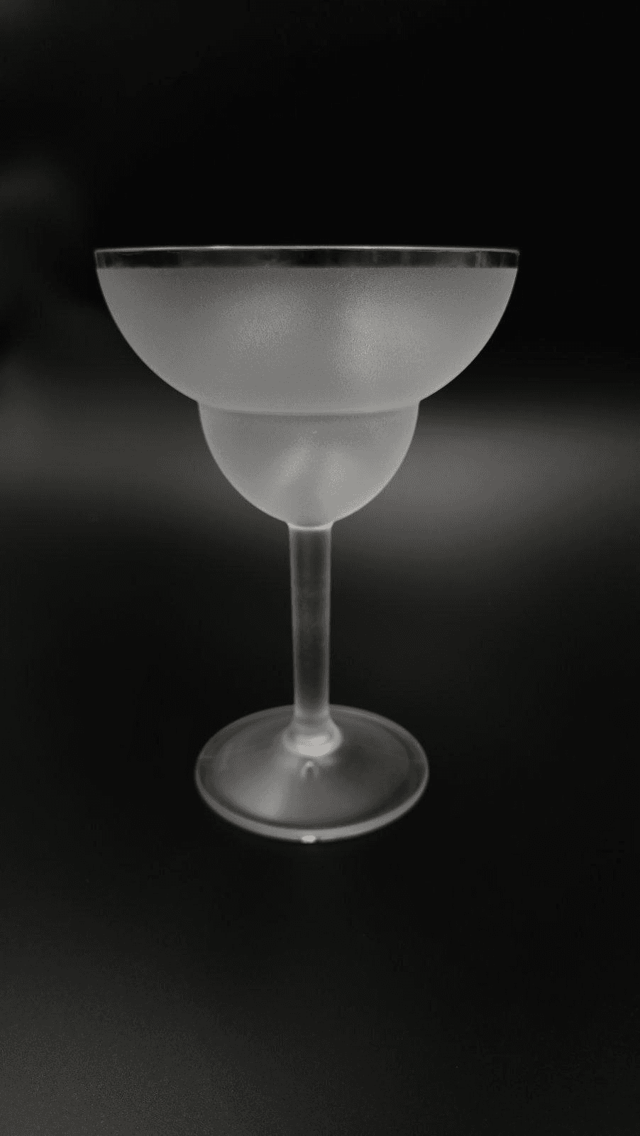 Бокал Маргарита 350 мл, прозорий, матовий GC--0033/F Gastro Plast PC Матовий - зображення 1