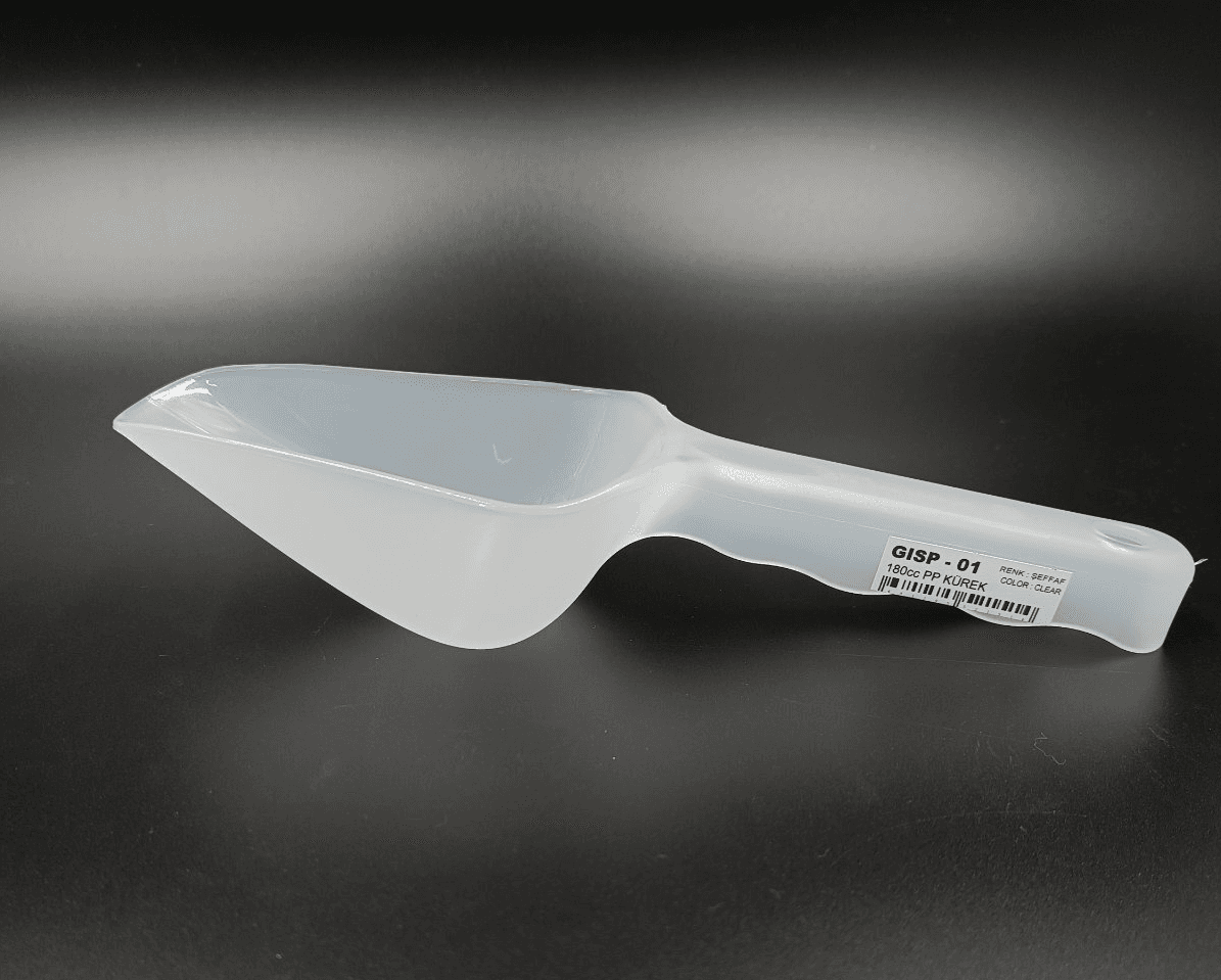 Совок поліпропілен 180 мл, прозорий GISP--0001tr Gastro Plast PP Прозорий - зображення 1