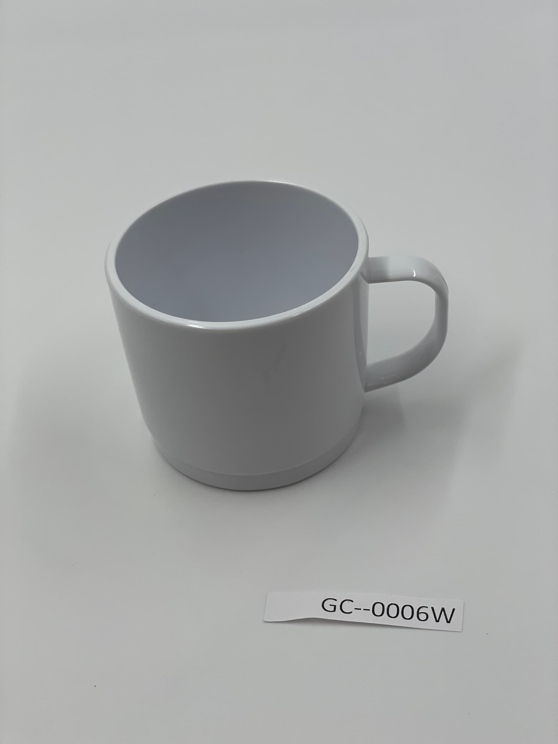 Чашка, 230 мл, біла GC--0006W Gastro Plast PC Білий - зображення 1