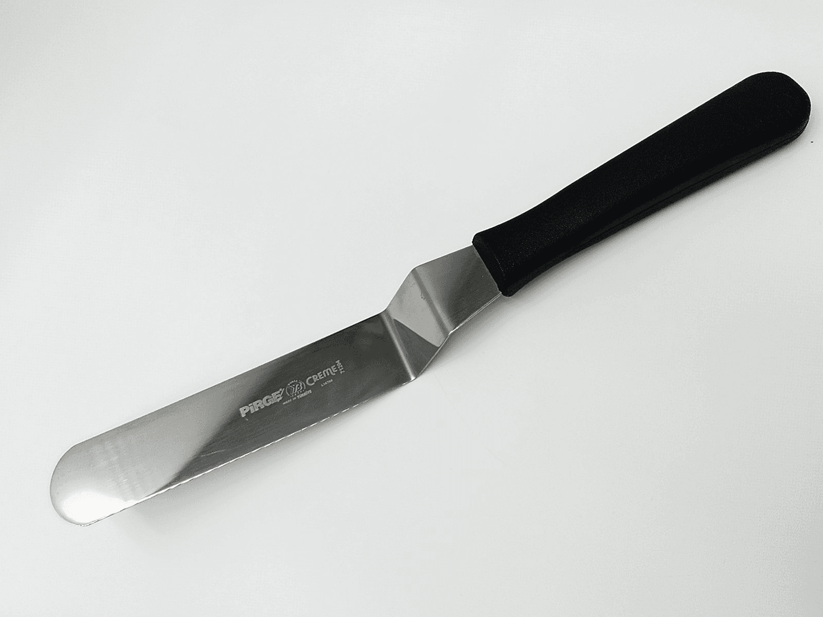 Лопатка гнучка/кутова CREME, 34x150/200х1мм, чорна PRG71204-01 Pirge Чорний - зображення 1