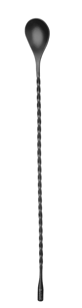 Барна ложка, чорна, 385x35мм 596562 Hendi Powder coated metal - зображення 1