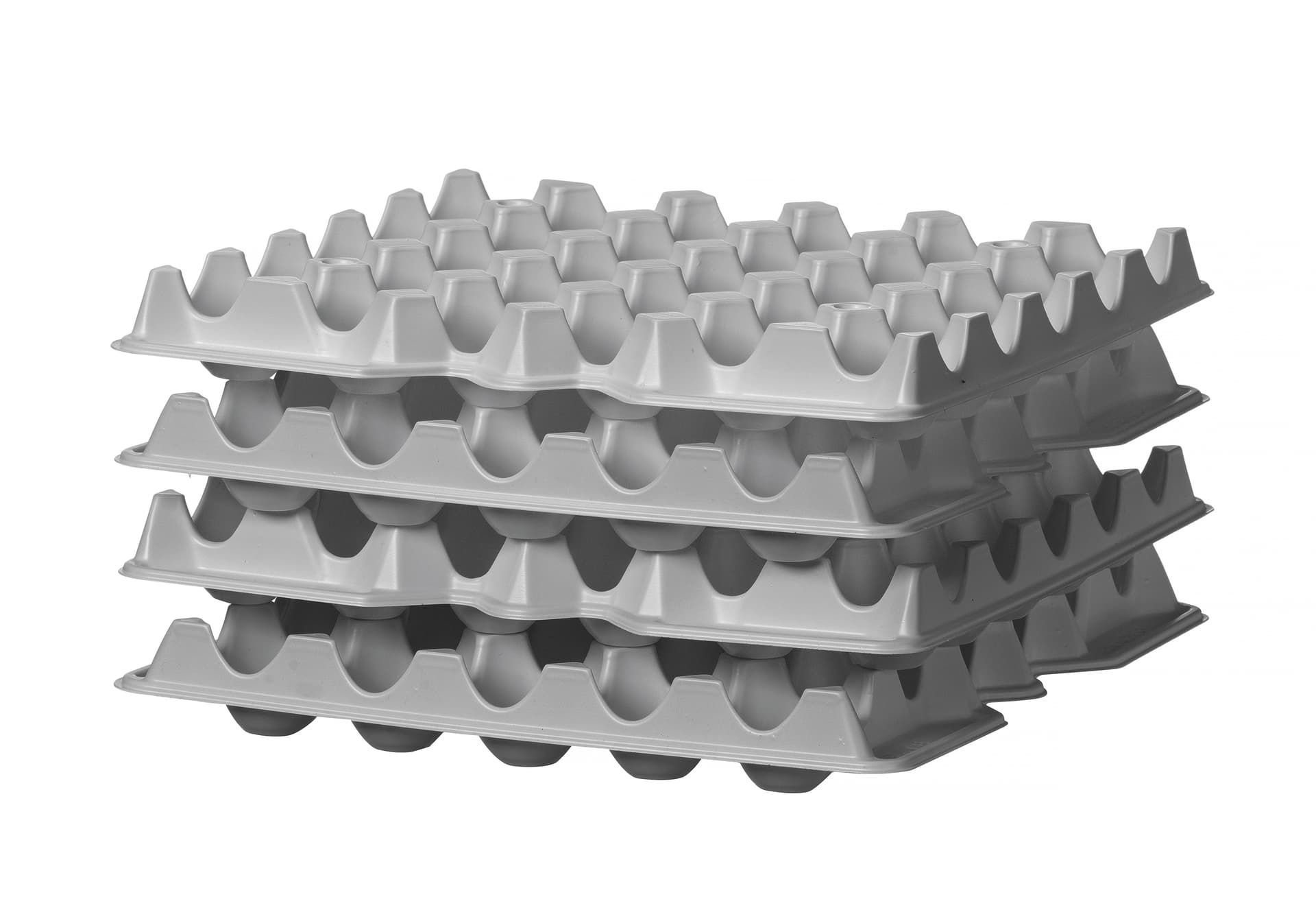 Лотки для яєць - 4шт, на 120 яїць, 291x288x(H)41мм 870792 Hendi PET (Polyethyleentereftalate) - зображення 1