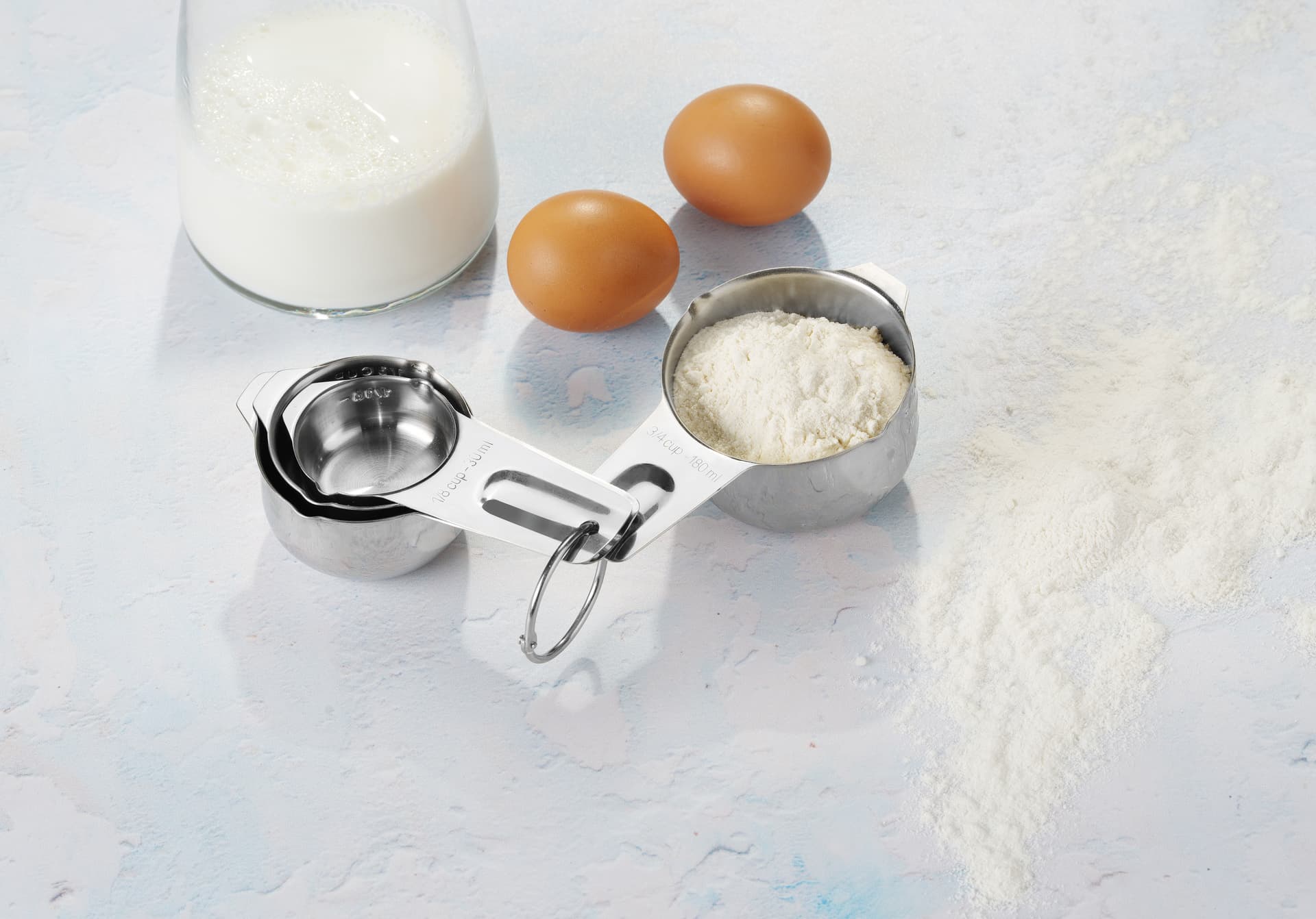 Мірна чаша - набір 4шт, 135x80x(H)45мм 596494 Hendi Stainless steel - зображення 1