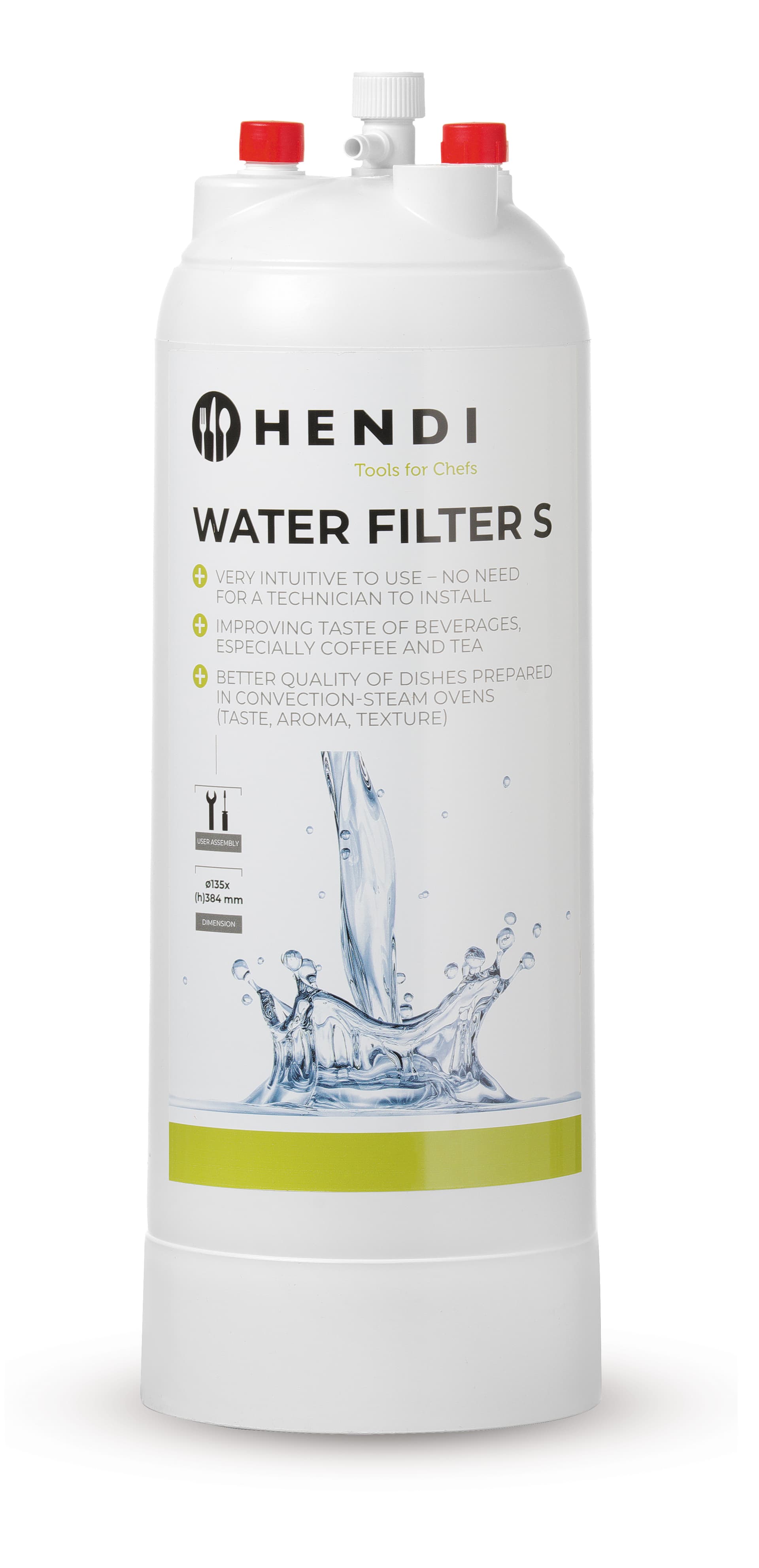 Фільтр для води M, ø135x(H)384мм 237878 Hendi PP (Polypropylene) - зображення 1