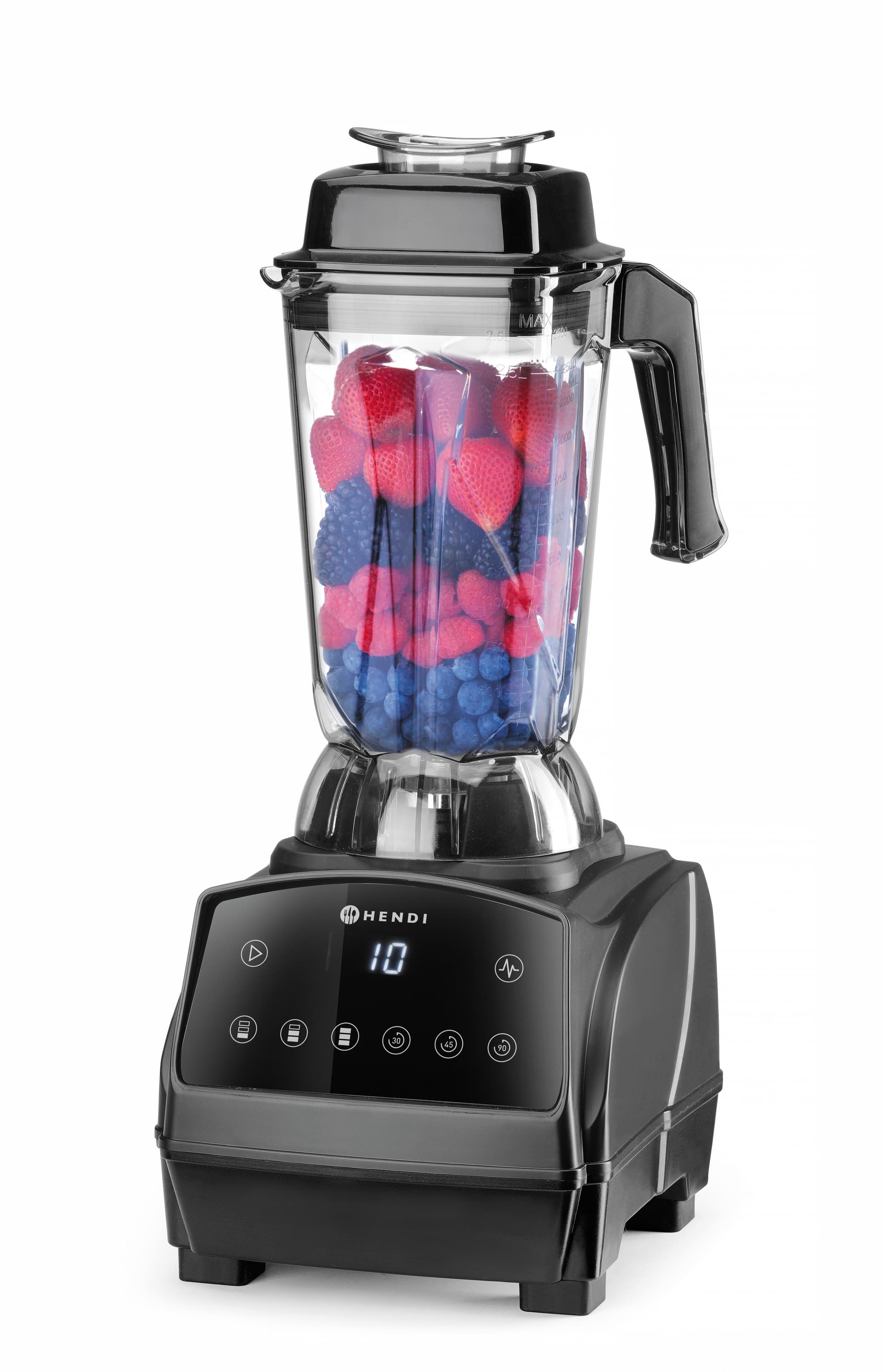 Барний блендер цифровий, HENDI, 2,5л, чорний, 220-240В/1680Вт, 220x240x(H)535мм 238097 Hendi - зображення 1