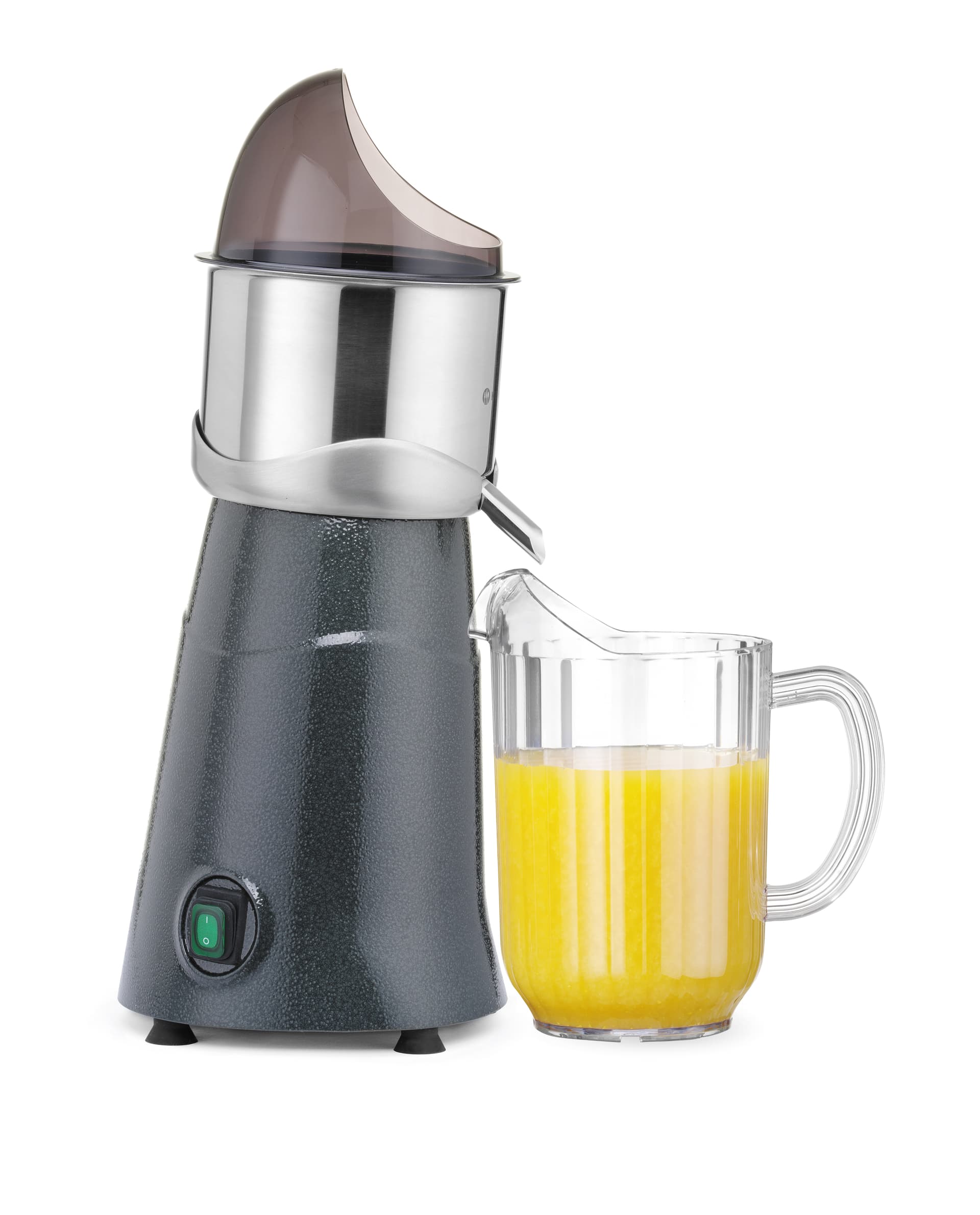 Соковитискач для цитрусових електричний, HENDI, 230В/180Вт, 213x207x(H)417мм 221228 Hendi Aluminium;PC (Polycarbonate);18/10 Stainless steel - зображення 1