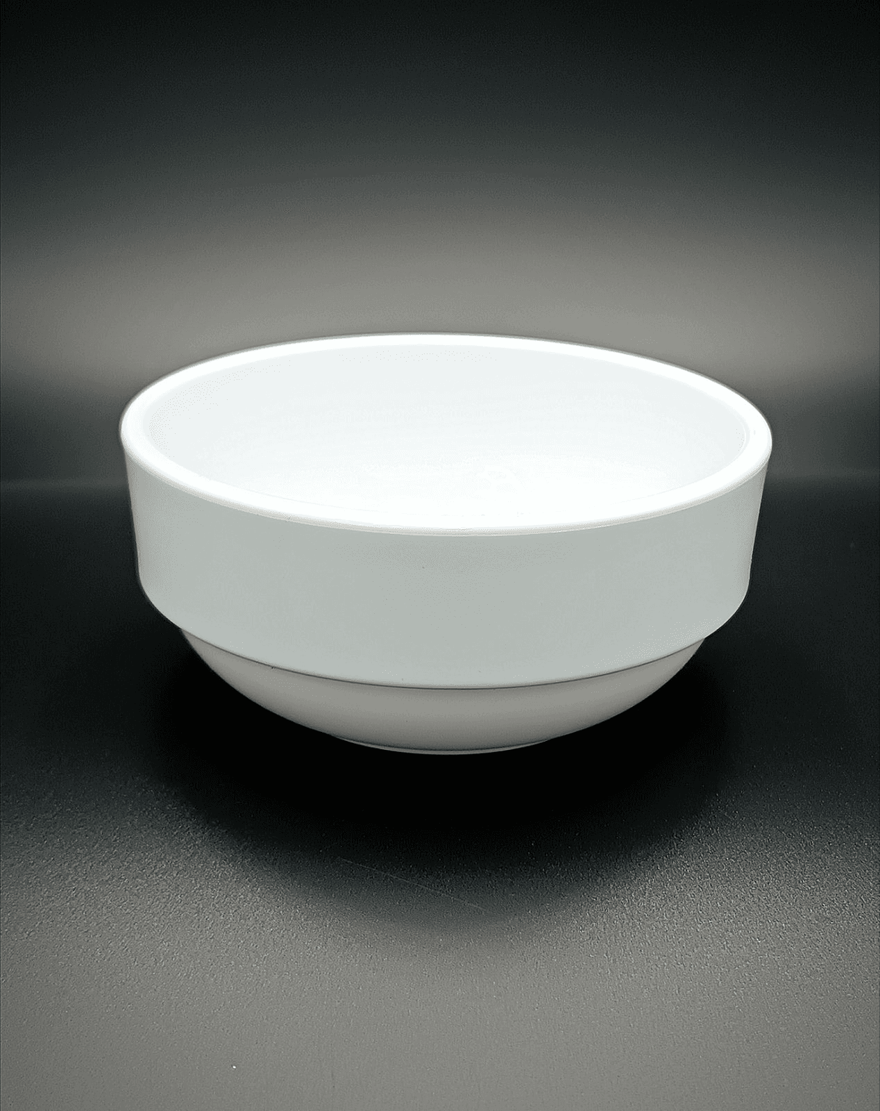 Тарілка для супу, полікарбонат, біла, 100 мм. GP--00J10 Gastro Plast PC Білий - зображення 1