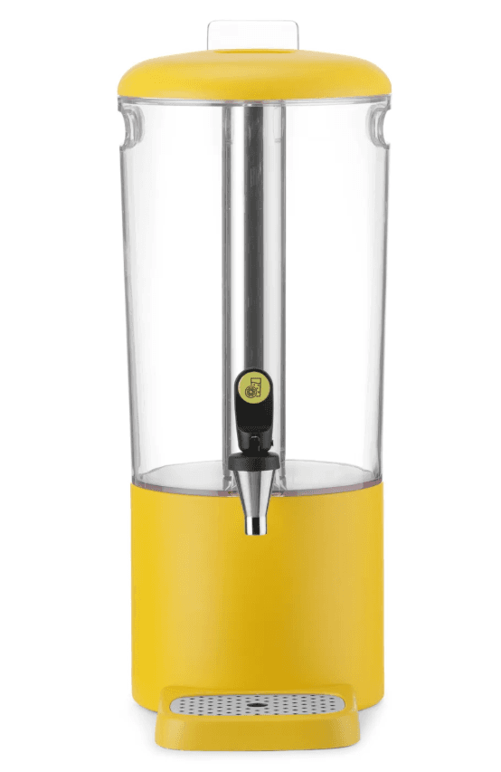 Диспенсер для соків, 8 л UNIQ, HENDI Жовтий, 425053, 318x216x(H)532мм - зображення 1