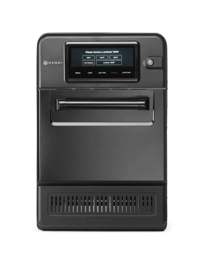 Високошвидкісна духова шафа CombiTurbo, HENDI, 18л, Чорний, 230В/3000Вт, 402x735x(H)608мм 281277 Hendi - зображення 1
