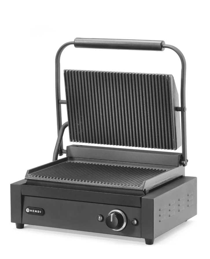 Гриль контактний, HENDI, 230В/2200Вт, 430x375x(H)216мм 263617 Hendi - зображення 1