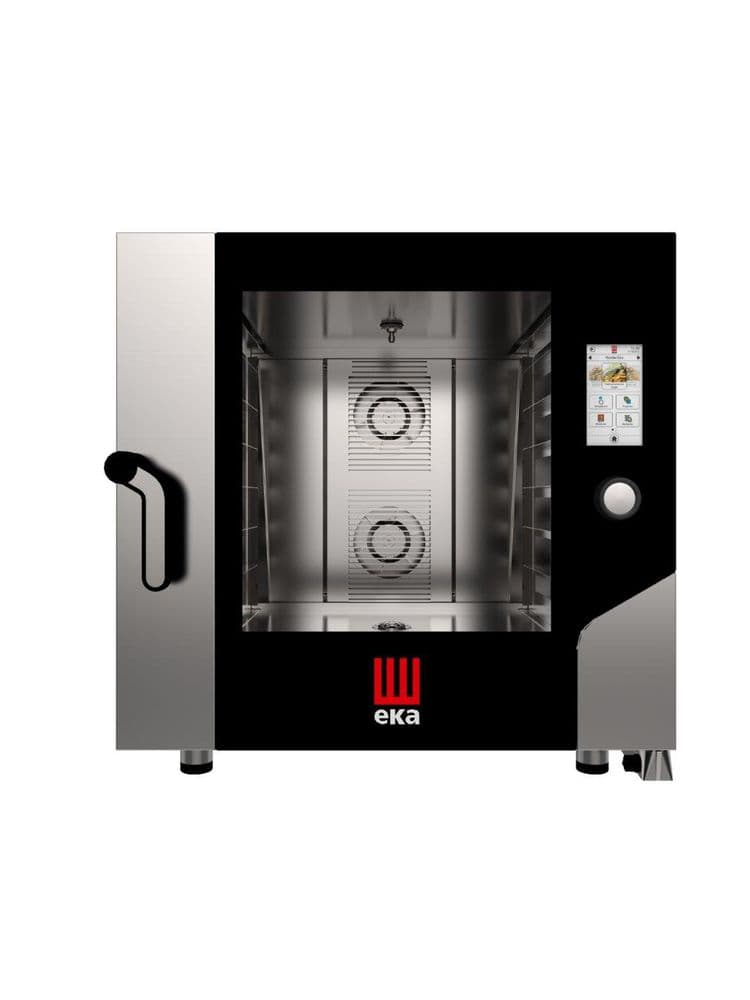 Конвектомат-Піч конвекційна парова ,піч Millenial, Touch Screen Gastro, електрична, з електронним керуванням 6x 600х400 MKF664TS Hendi Double pane glass;18/0 Stainless steel - зображення 1