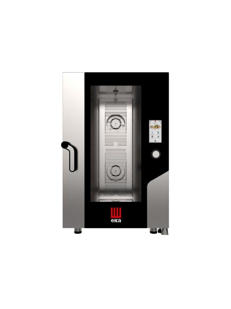 Конвектомат - Піч конвекційна парова Millenial Touch Screen Gastro для гастрономії з системою миття 11x GN 1/1, електрична, MKF1111TS Hendi Double pane glass;18/0 Stainless steel - зображення 1