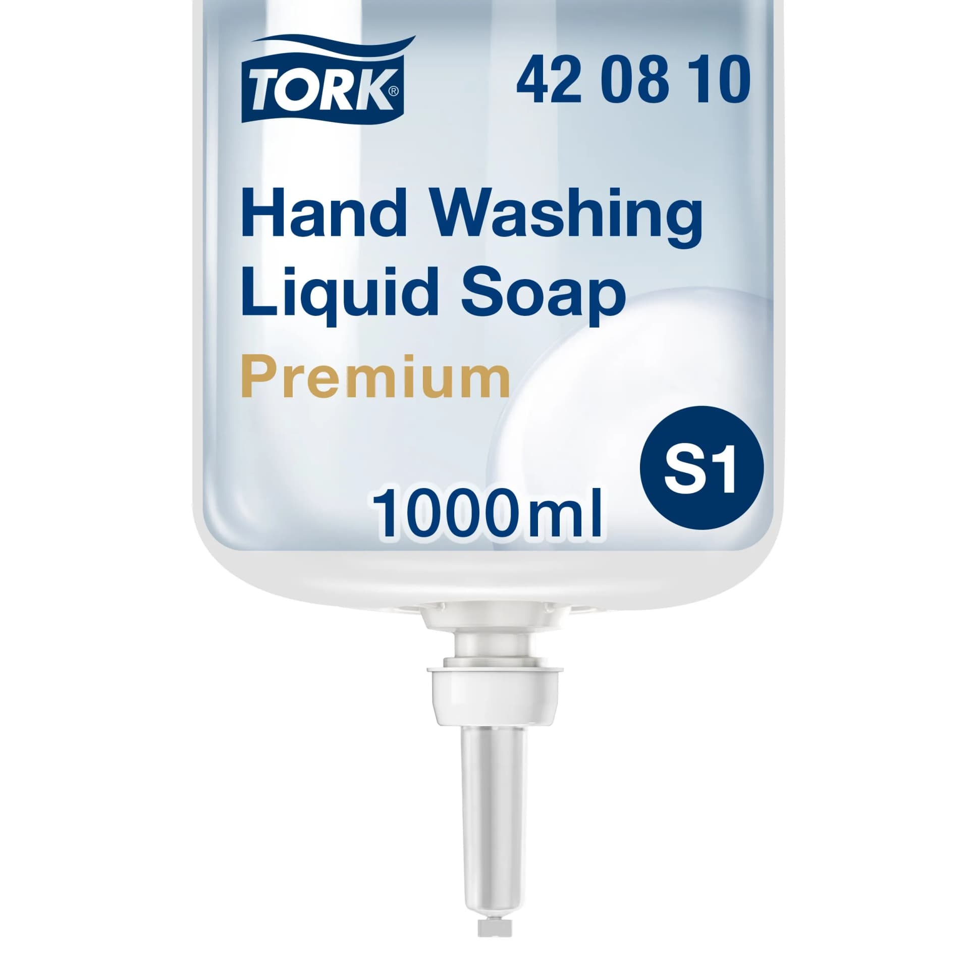 Рідке мило для рук Tork Premium без ароматизаторів і барвників, 1 л - зображення 1