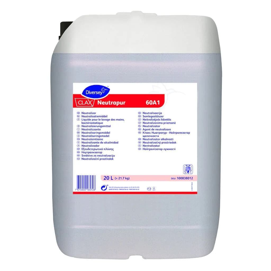 Рідкий засіб для прання Diversey Clax Neutrapur 60A1, 20 л - зображення 1