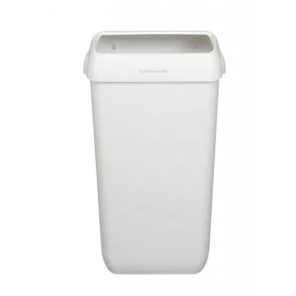 Корзина для сміття Kimberly-Clark Aquarius, біла, 43 л - зображення 1