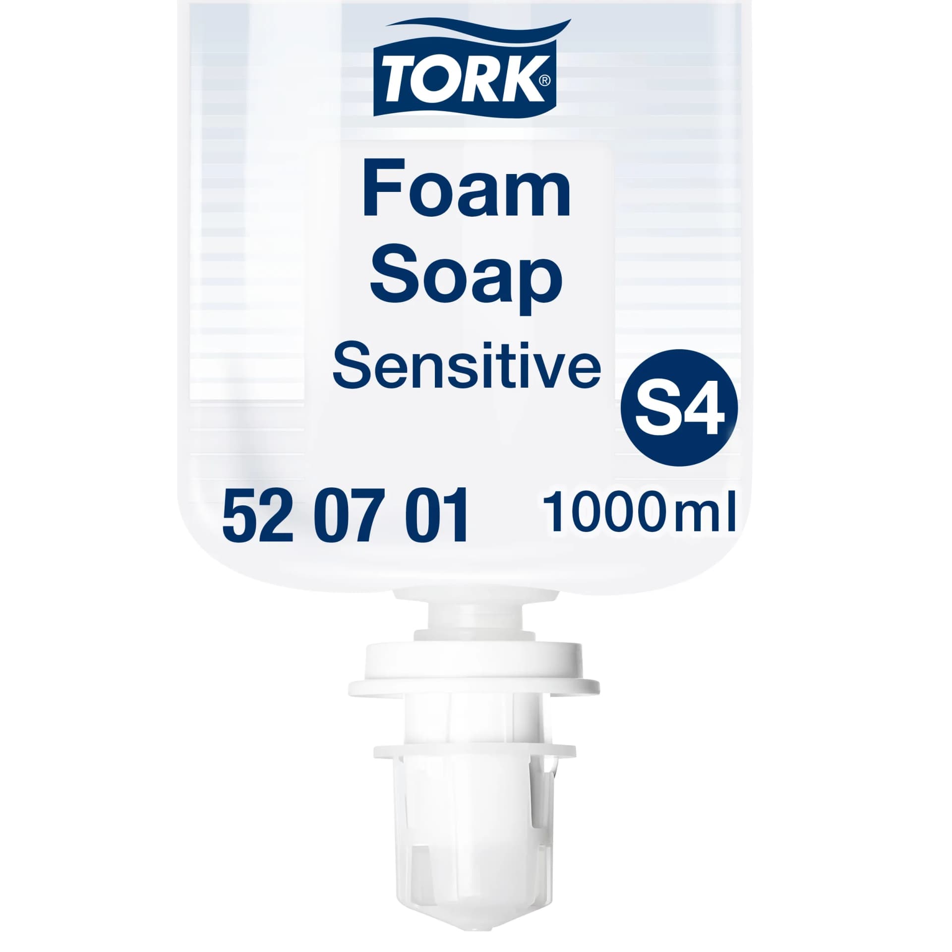 Мило-піна для рук Tork Sensitive Premium, дуже м'яке, без запаху і барвників, 1 л, ≈ 2500 порцій - зображення 1