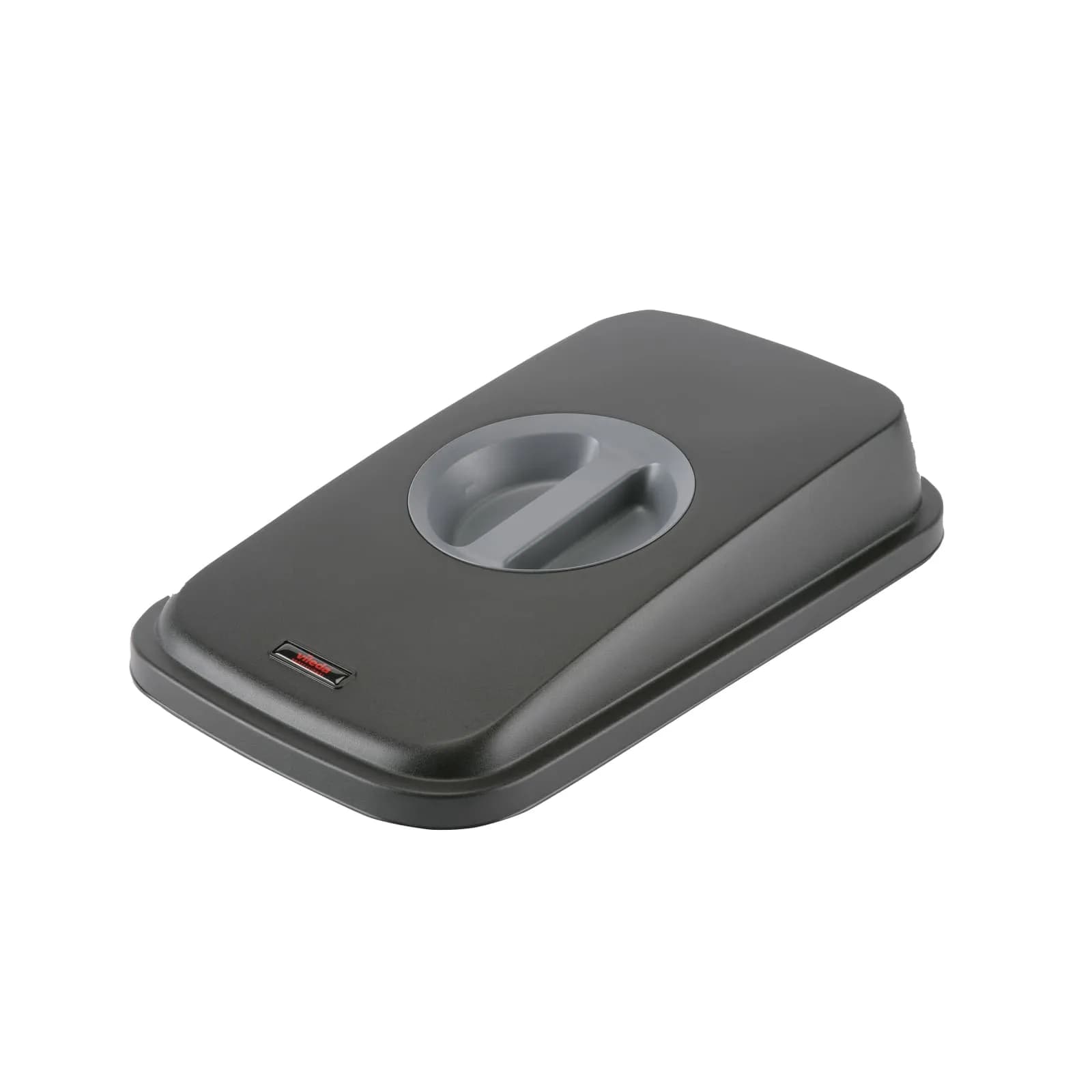 Кришка для контейнера для сміття Vileda Professional Гео, чорна - зображення 1
