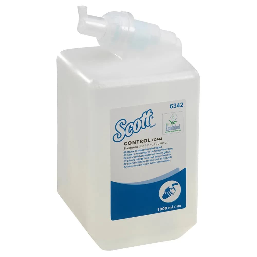 Мило-піна для рук Kimberly-Clark Scott Control, без запаху і барвників, 1 л - зображення 1