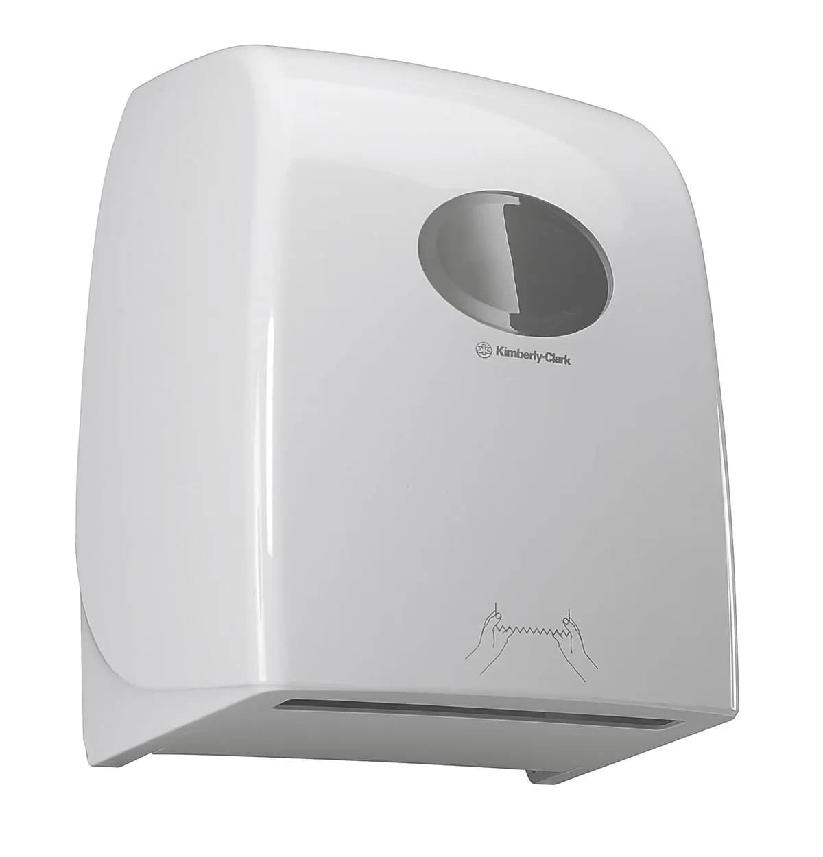 Диспенсер Kimberly-Clark Aquarius для рушників в рулонах, білий - зображення 1