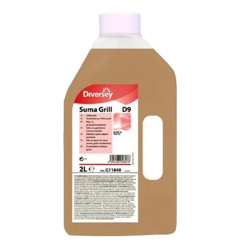 Засіб для чищення печей і грилів Diversey Suma Grill D9, 2 л - зображення 1