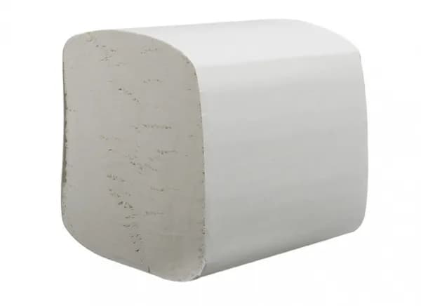 Листовий туалетний папір Kimberly-Clark Hostess, білий, 2 шари, 250 листів - зображення 1