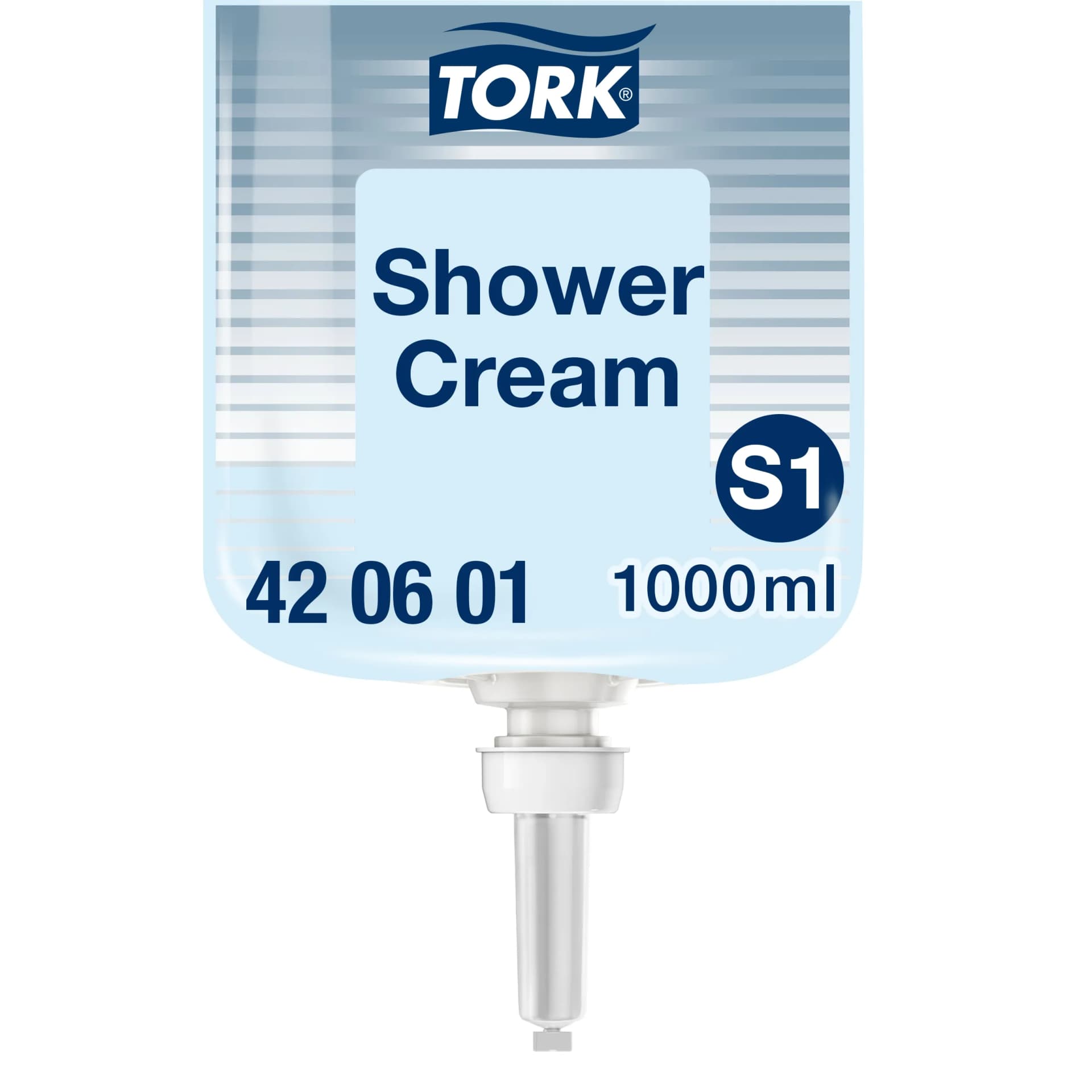 Рідкий крем для душу Tork Premium, 1 л, ≈ 1000 порцій - зображення 1